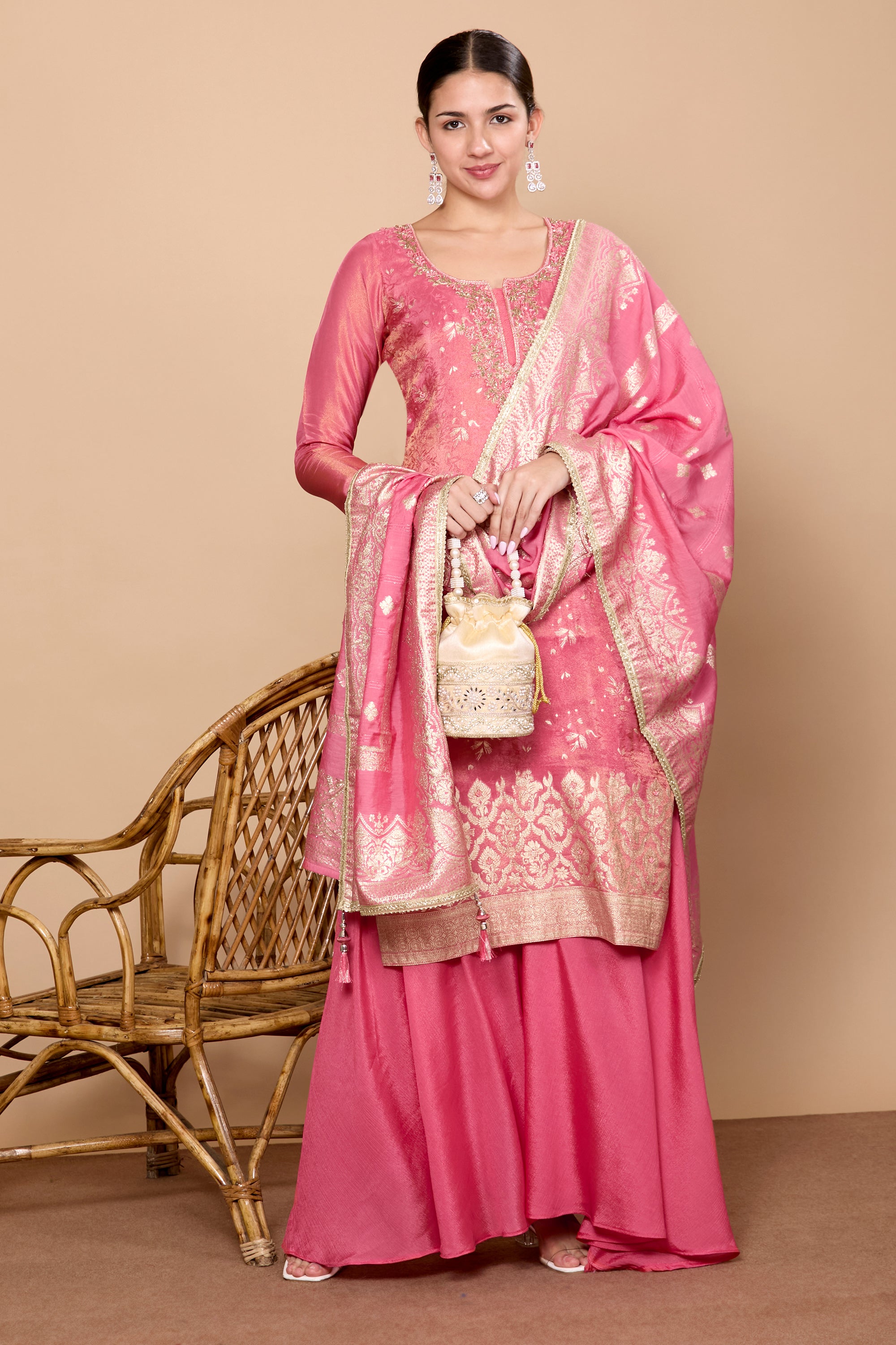 Reva Palazzo Suit - Roop Darshan