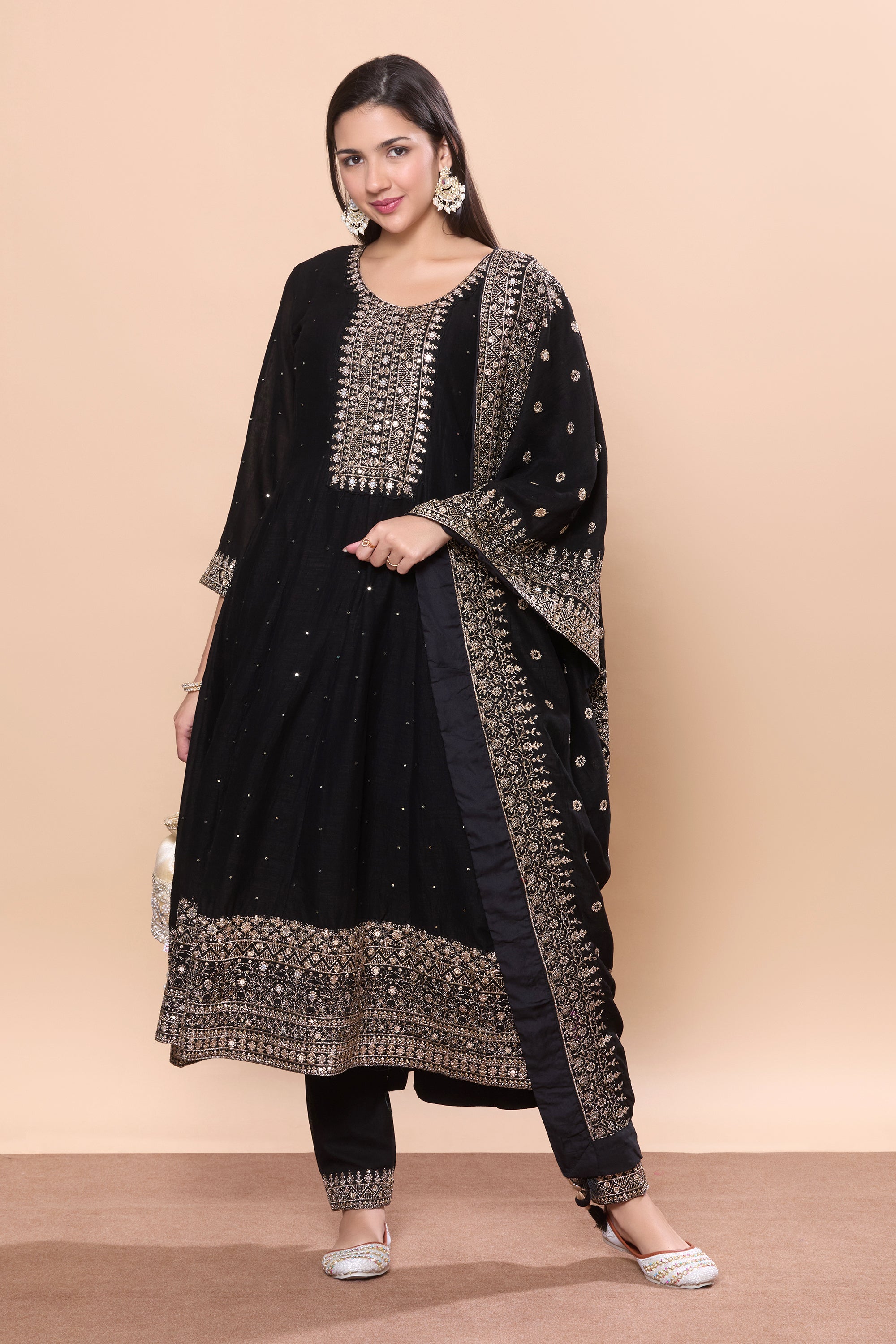 Mahira Flair Kamiz & Pant - Roop Darshan