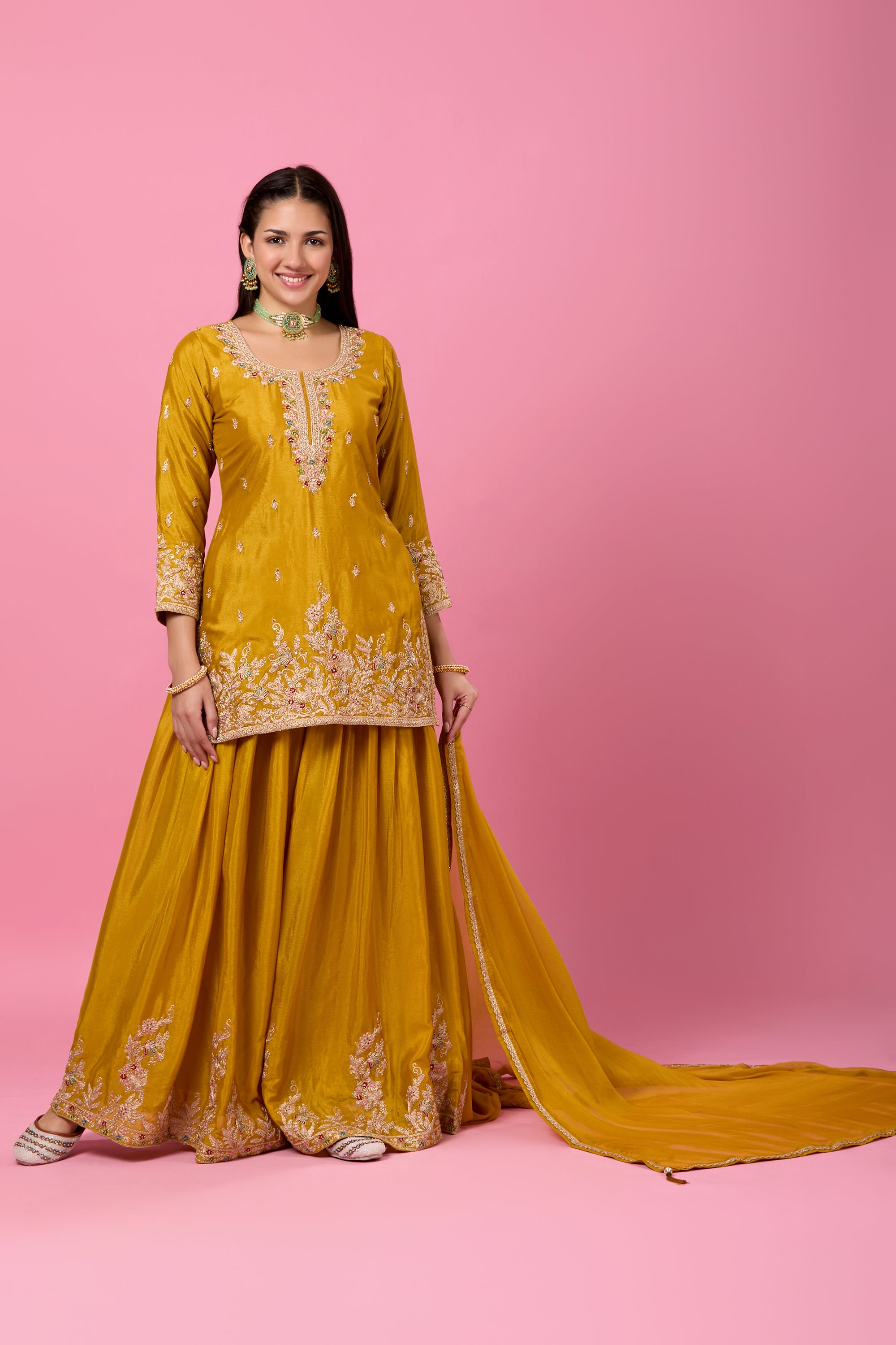 Gauri Palazzo Suit - Roop Darshan