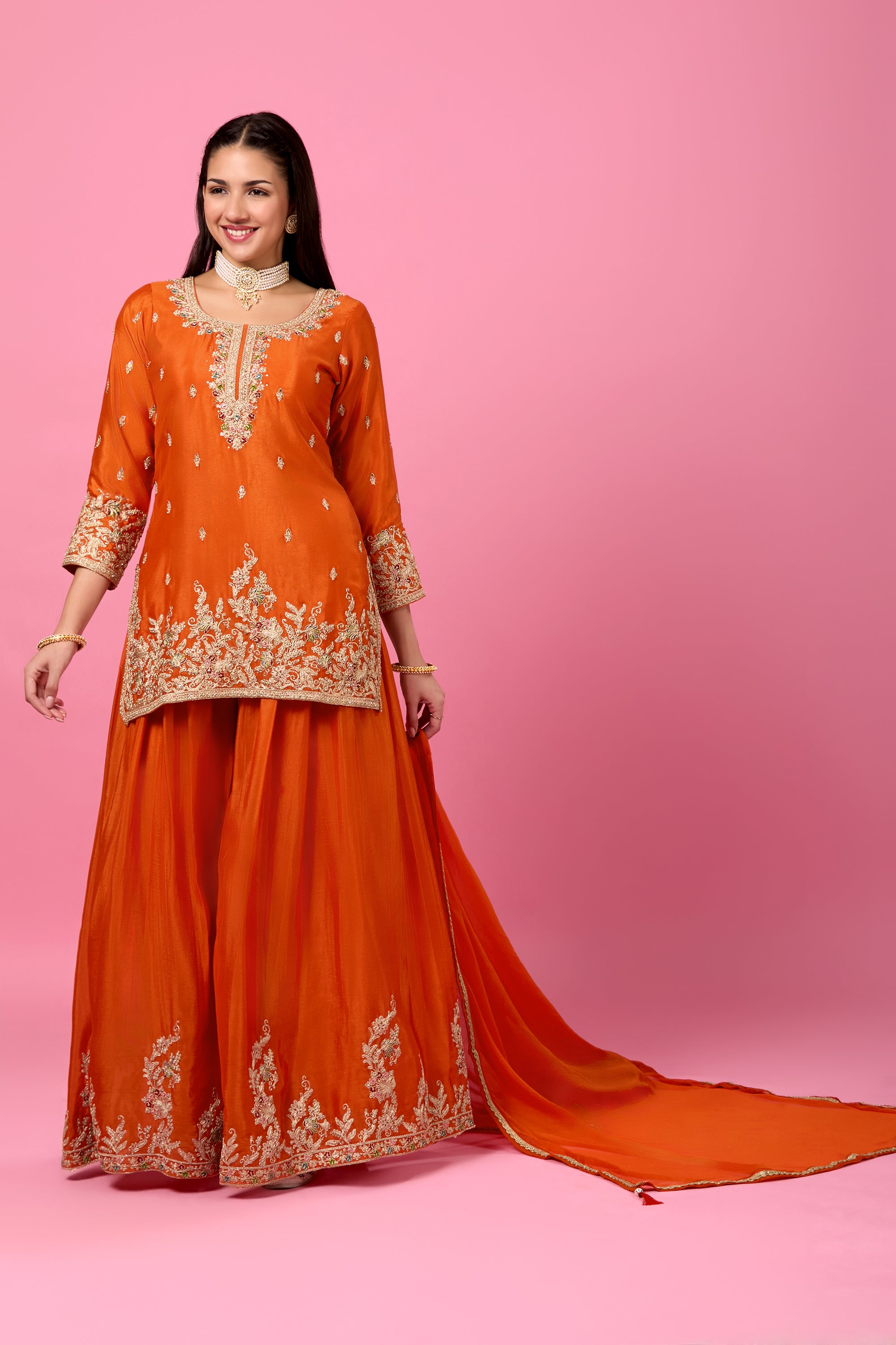 Gauri Palazzo Suit - Roop Darshan