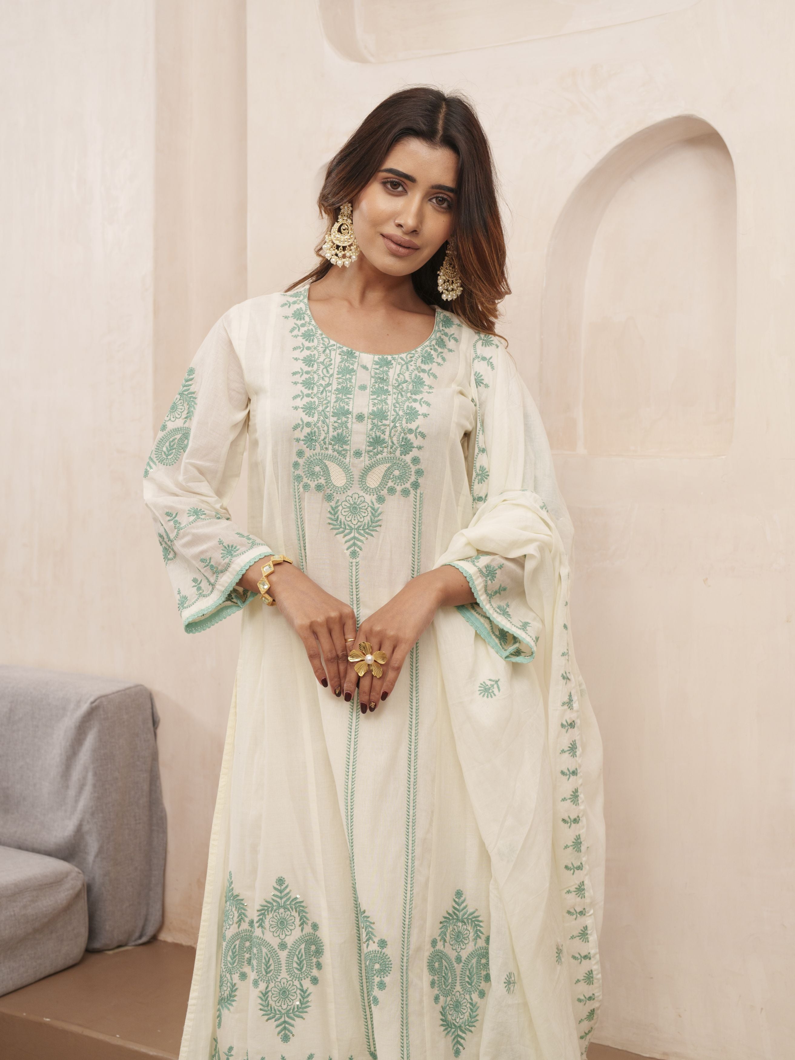 Inaya Flair Suit - Roop Darshan