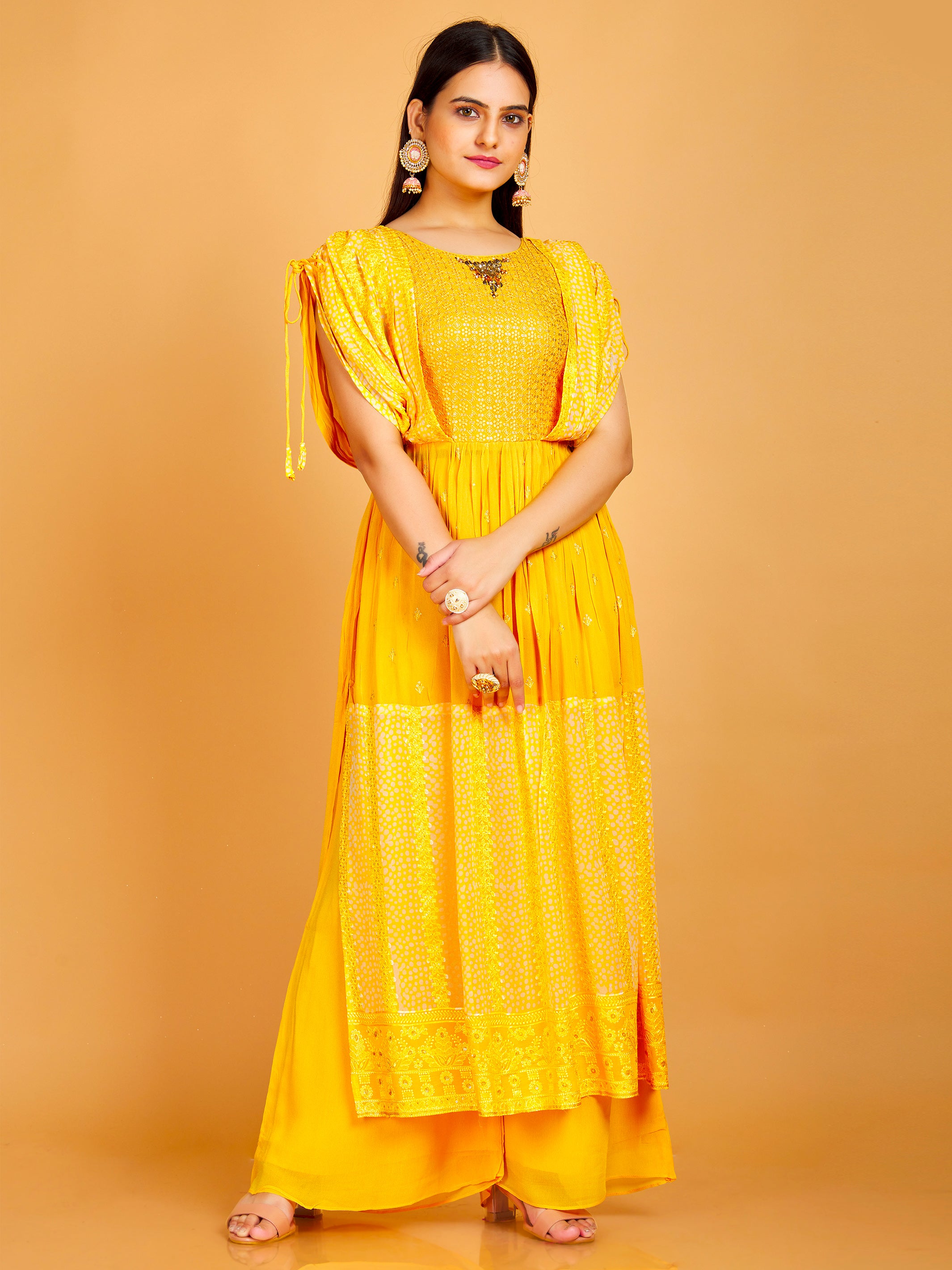 Rachita Kurti With Palazzo - Roop Darshan