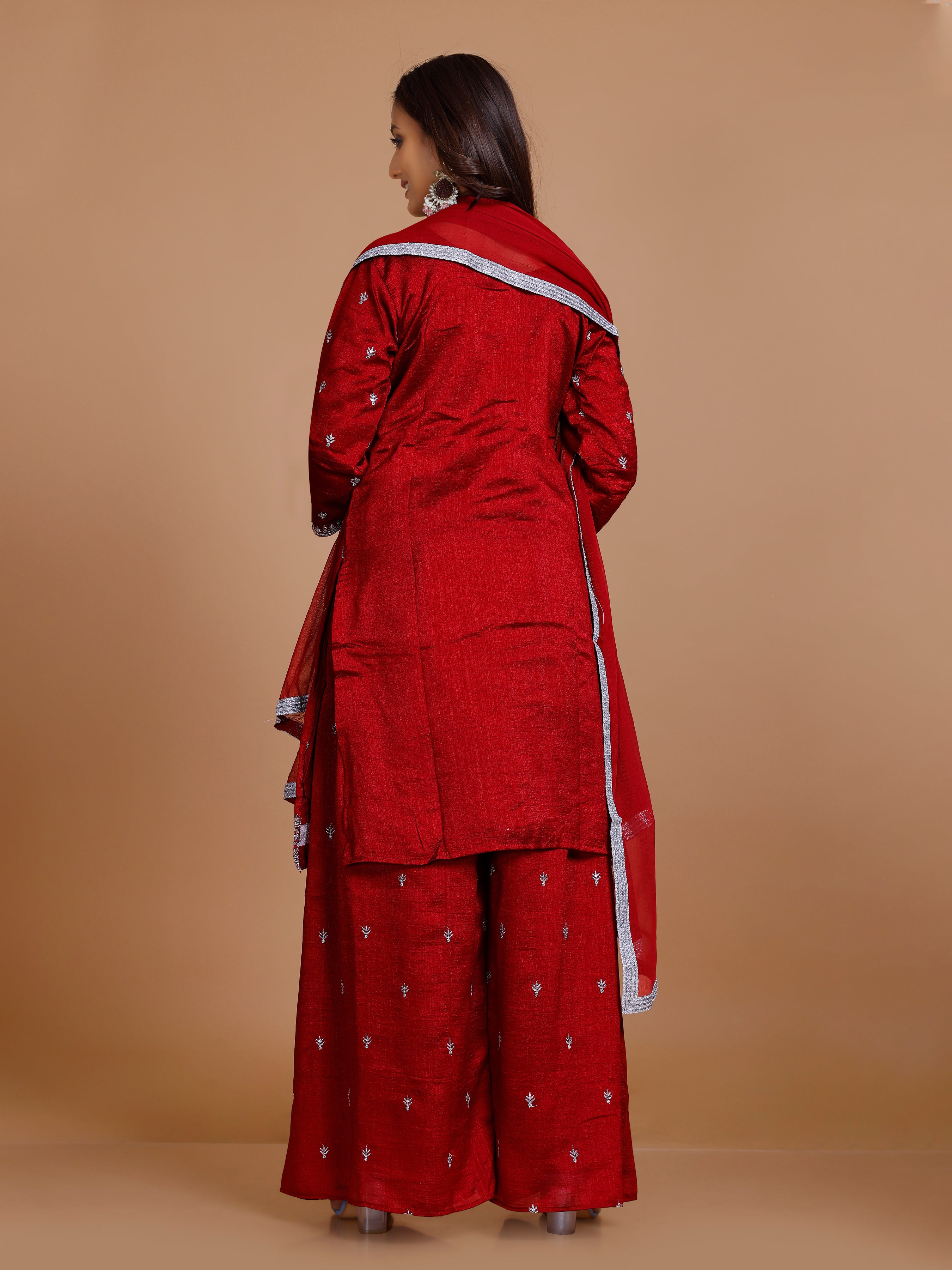 Tanvi Palazzo Suit - Roop Darshan