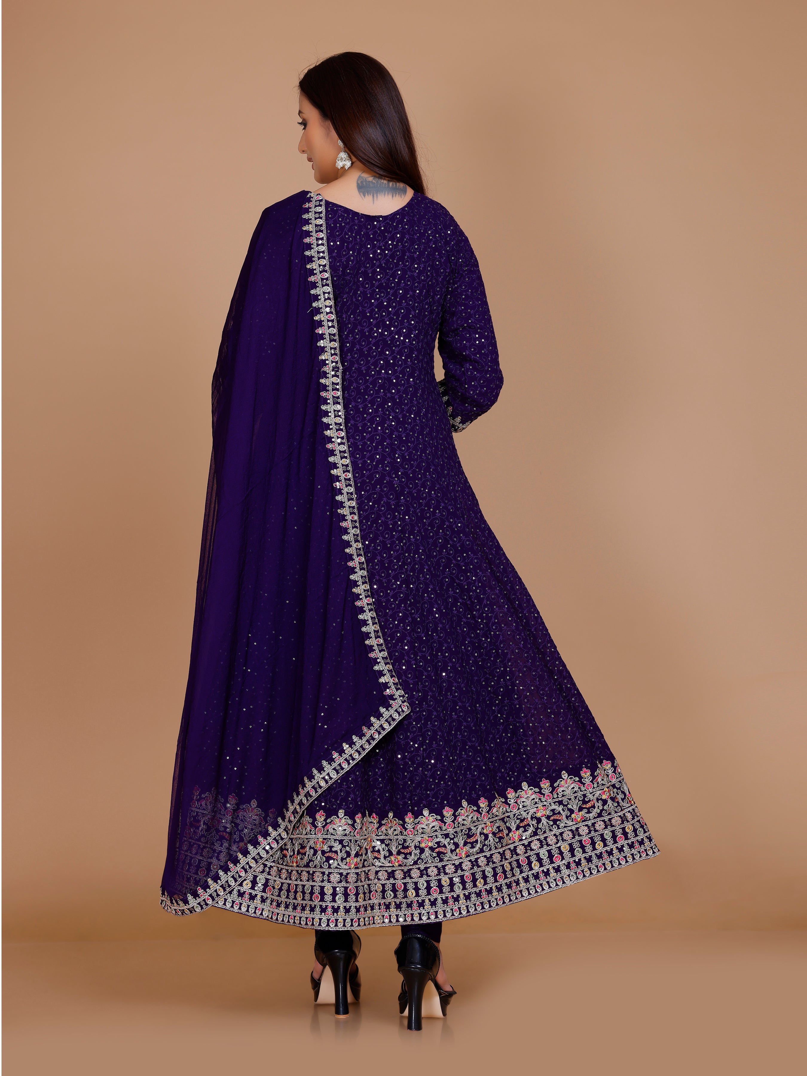 Jemika Flair Kamiz & Pant - Roop Darshan