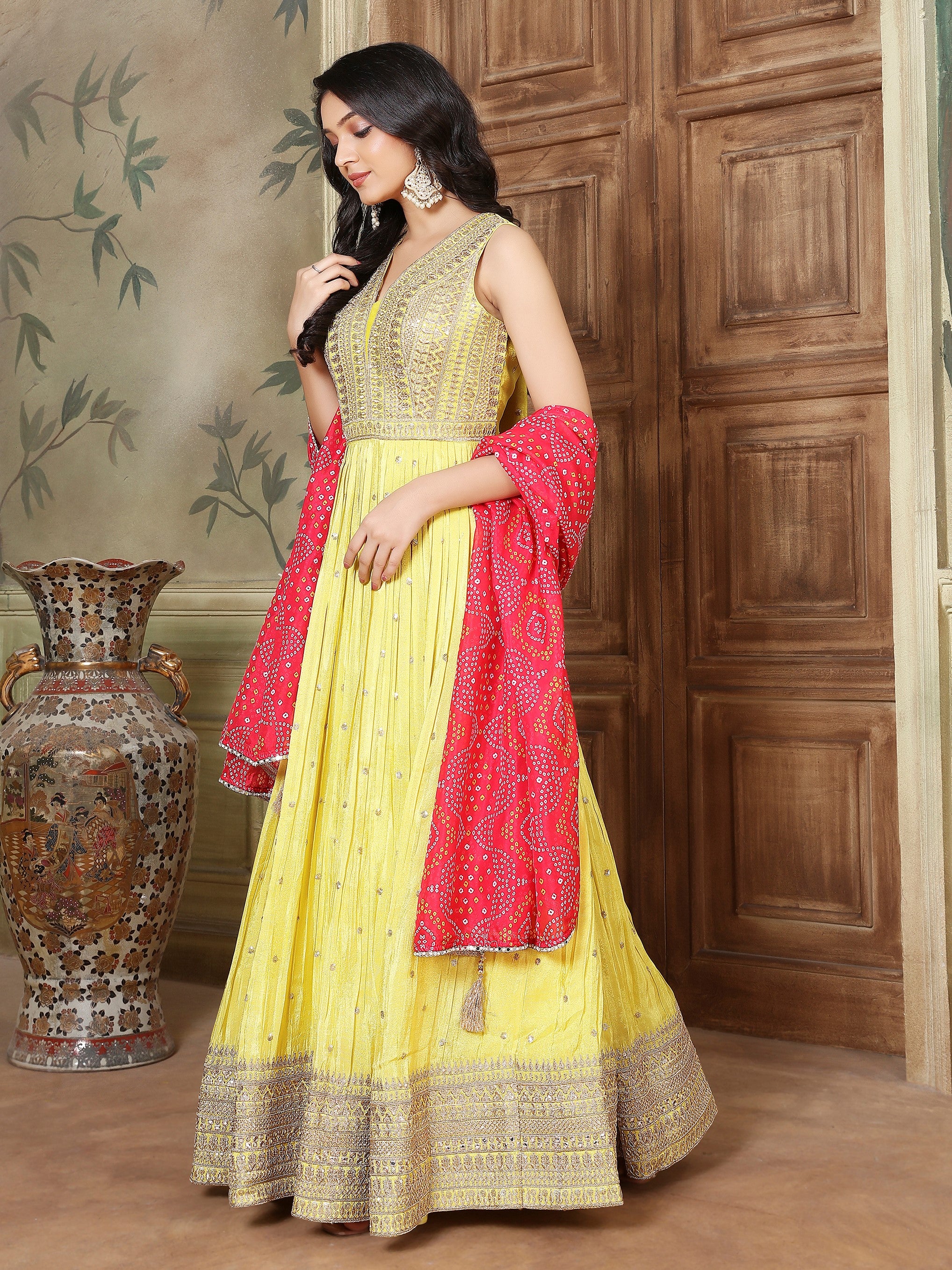 Eliana Flair Suit - Roop Darshan