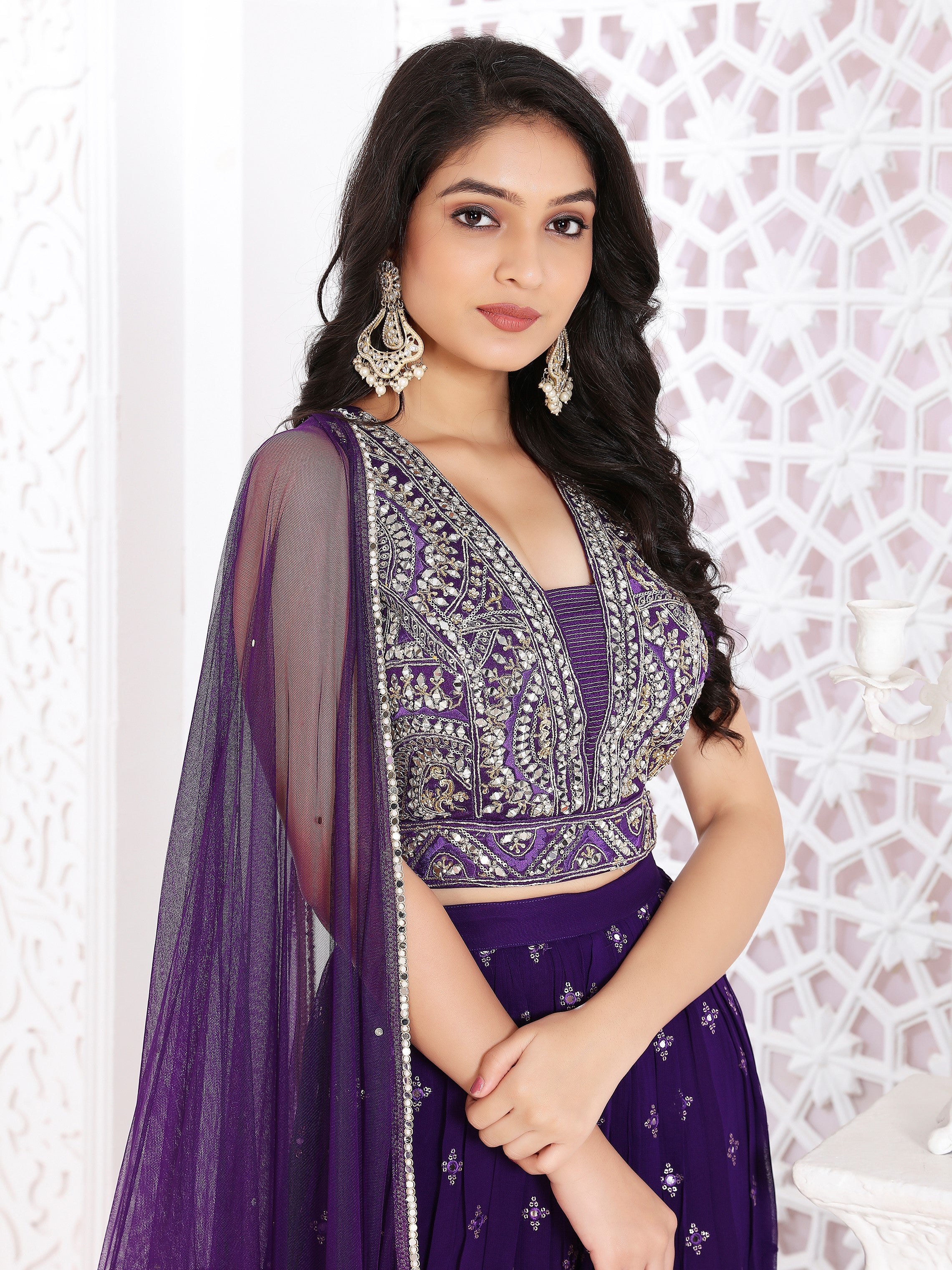 Victoria Plazzo Suit - Roop Darshan