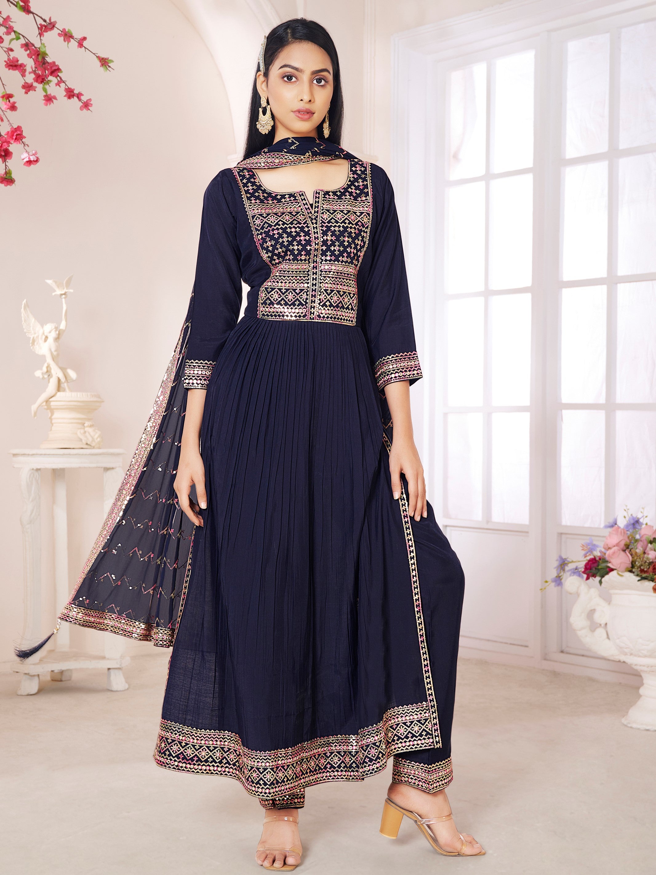 Devisha Palazzo Suit - Roop Darshan