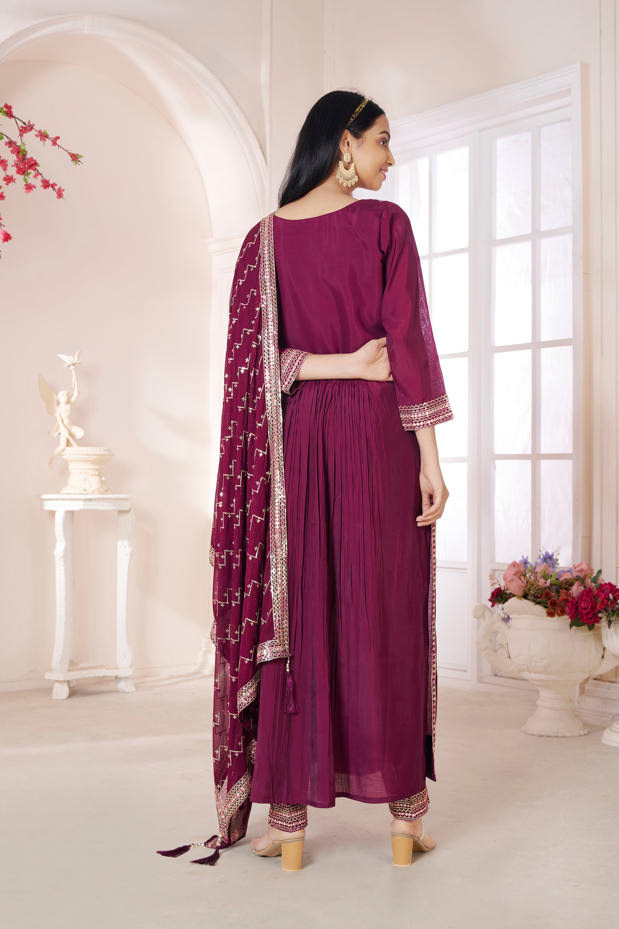 Devisha Palazzo Suit - Roop Darshan