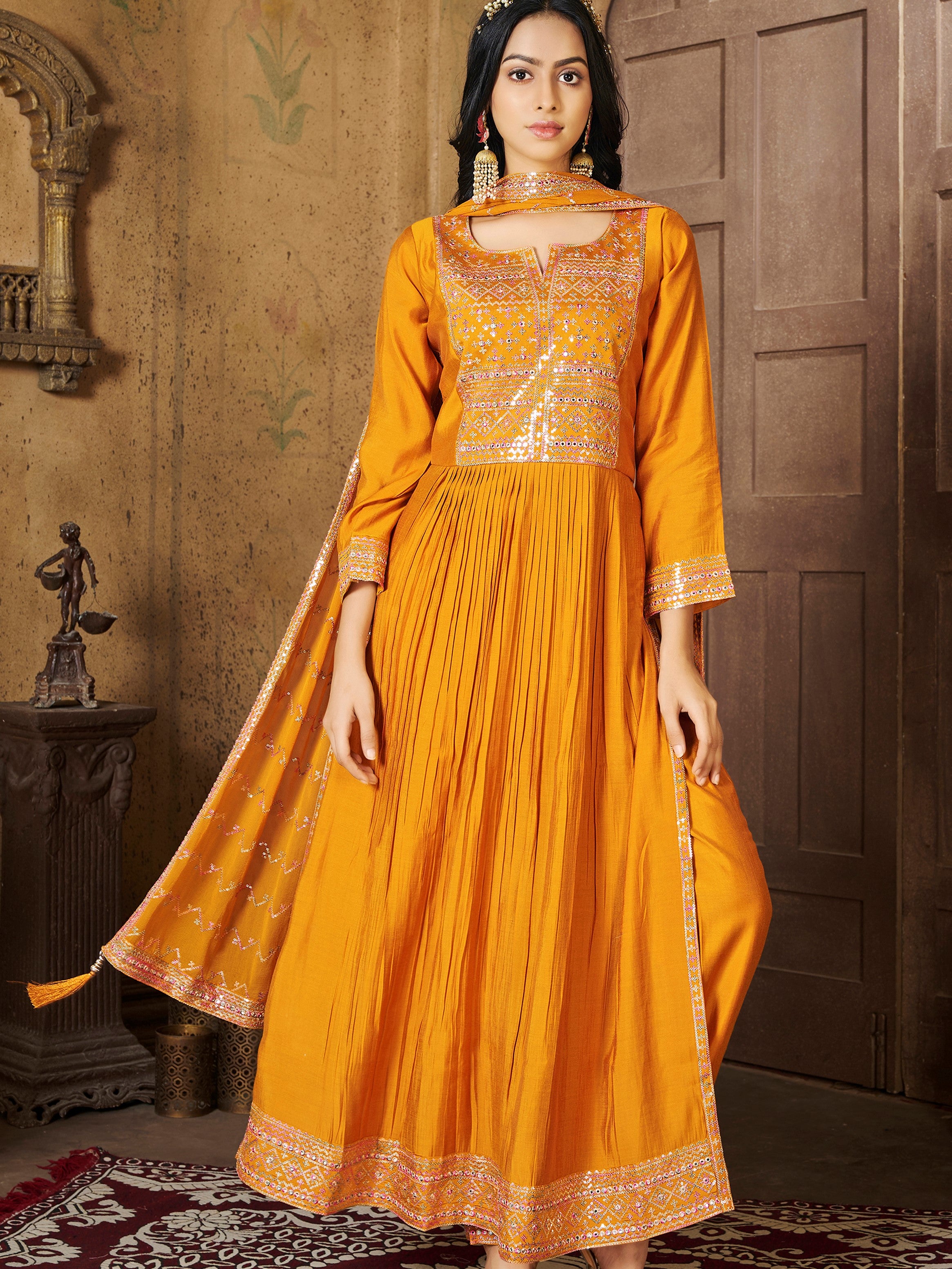 Devisha Palazzo Suit - Roop Darshan