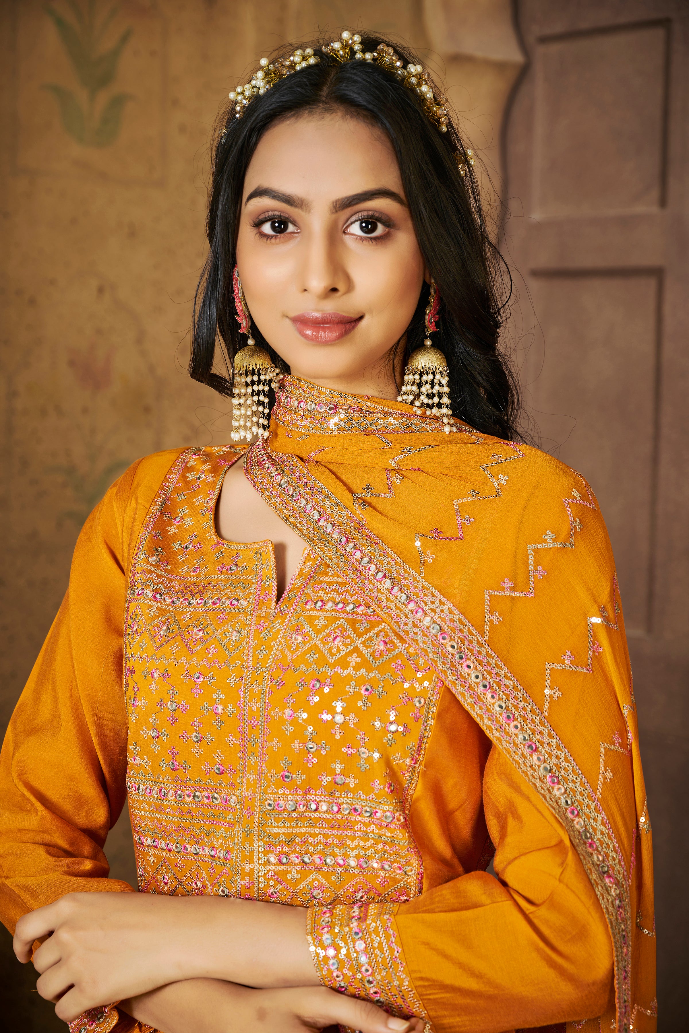 Devisha Palazzo Suit - Roop Darshan