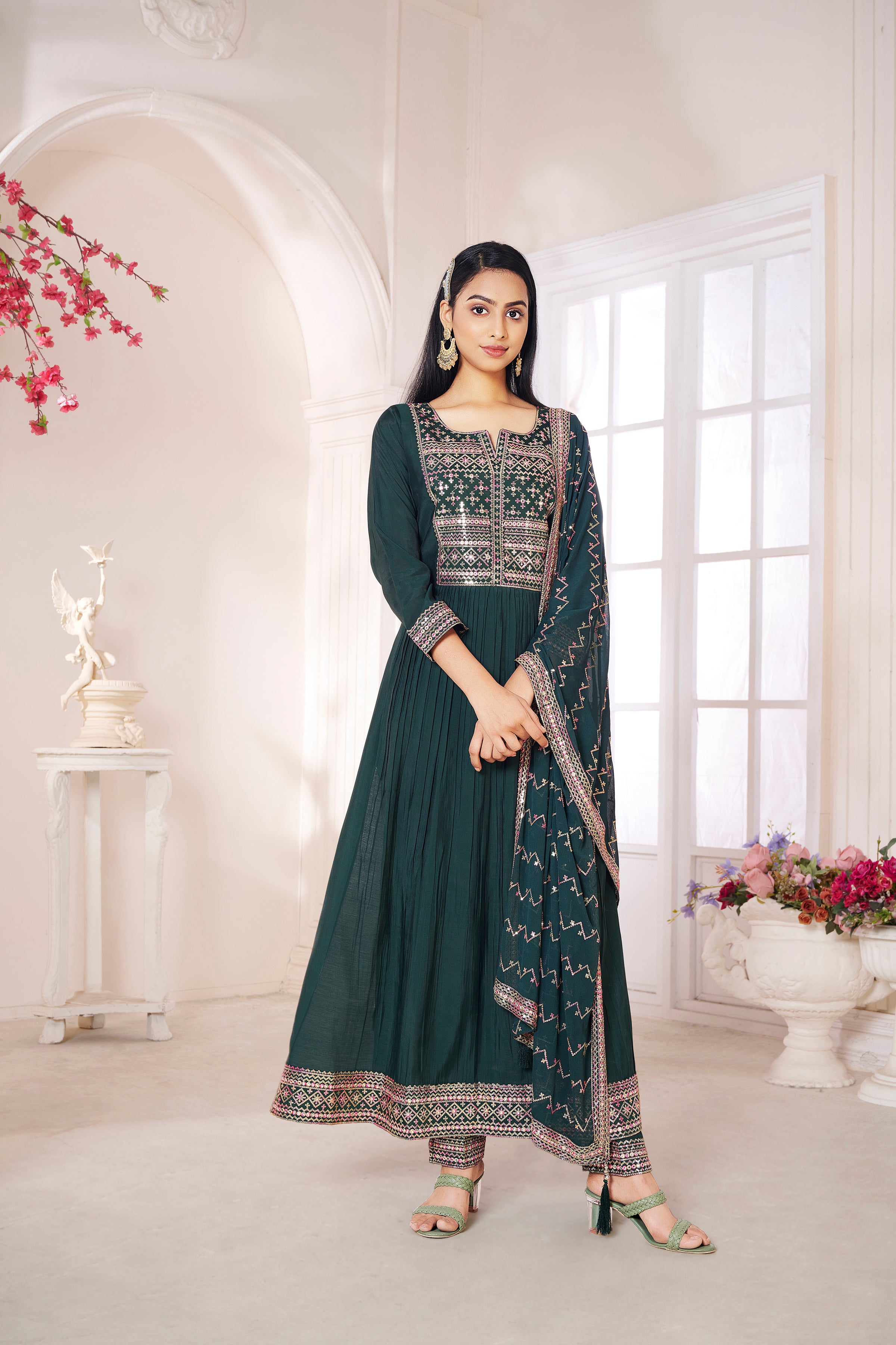 Devisha Palazzo Suit - Roop Darshan
