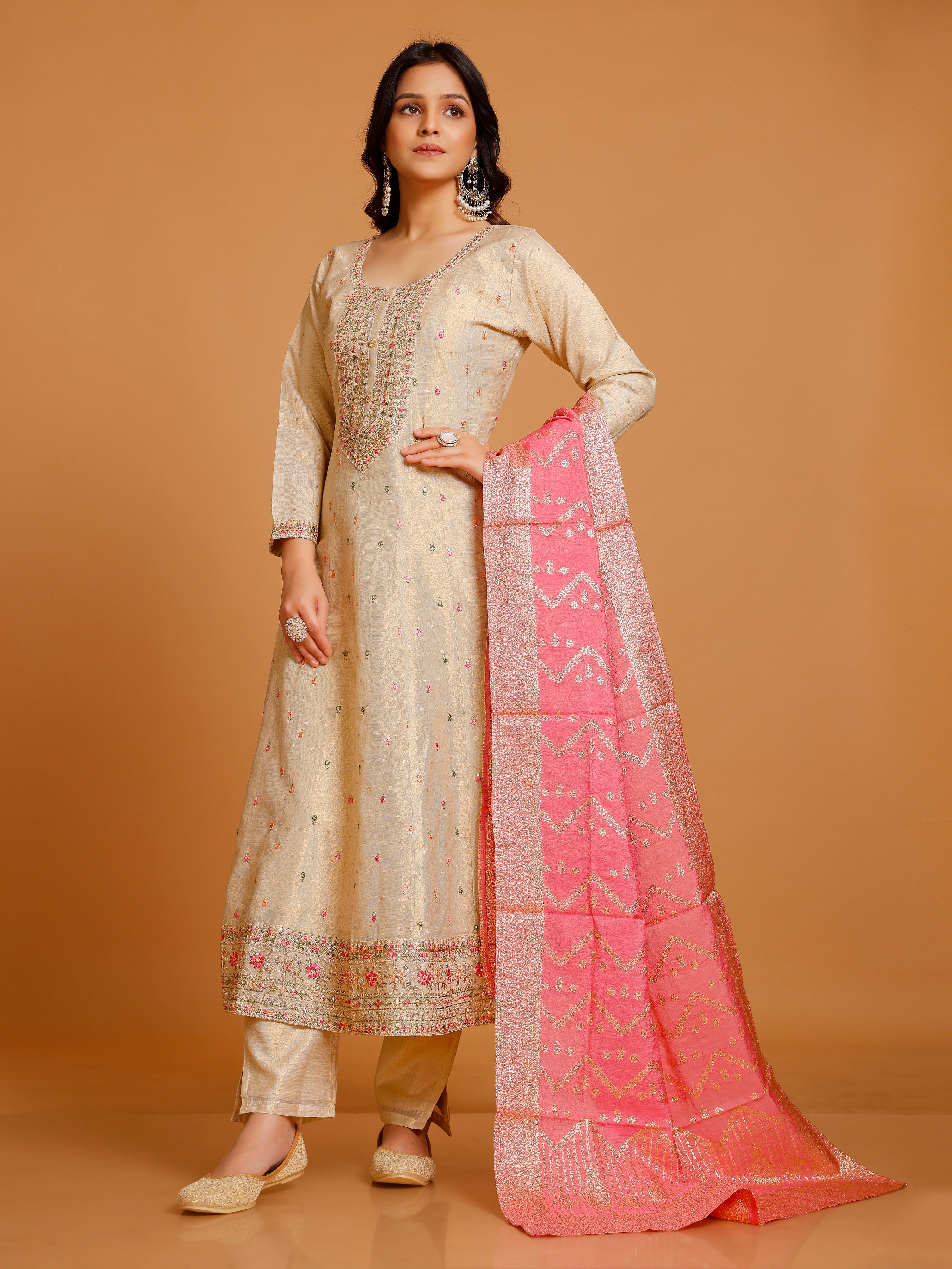 Mahira Flair Kamiz & Pant - Roop Darshan