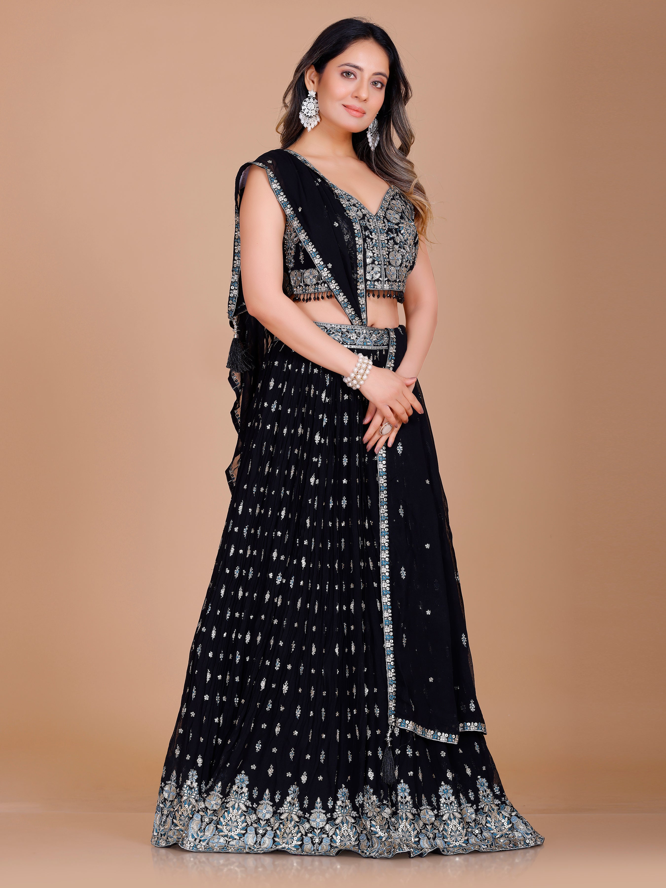 Maher Lahenga Choli - Roop Darshan