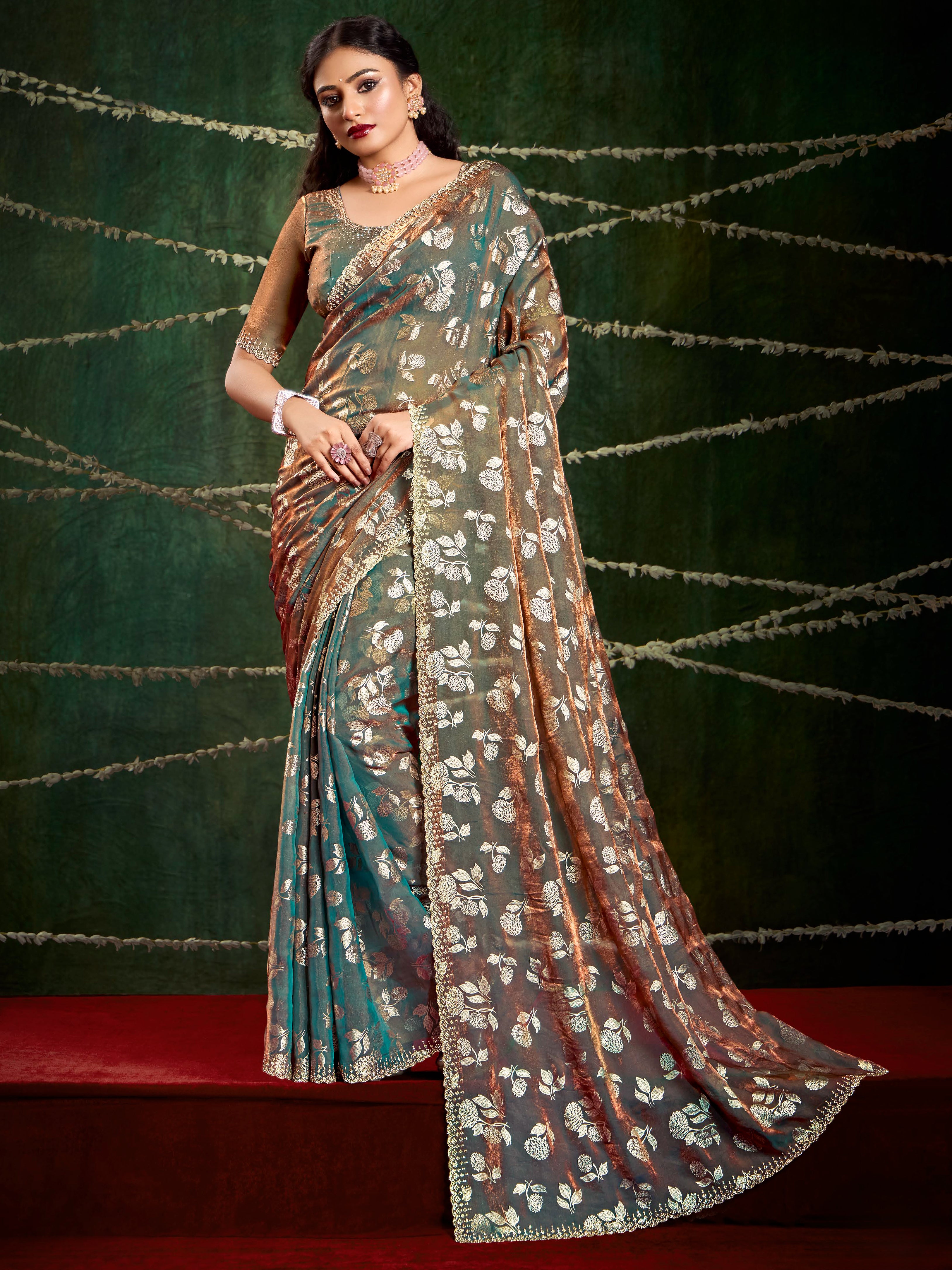 Mahira Choli Saree - Roop Darshan