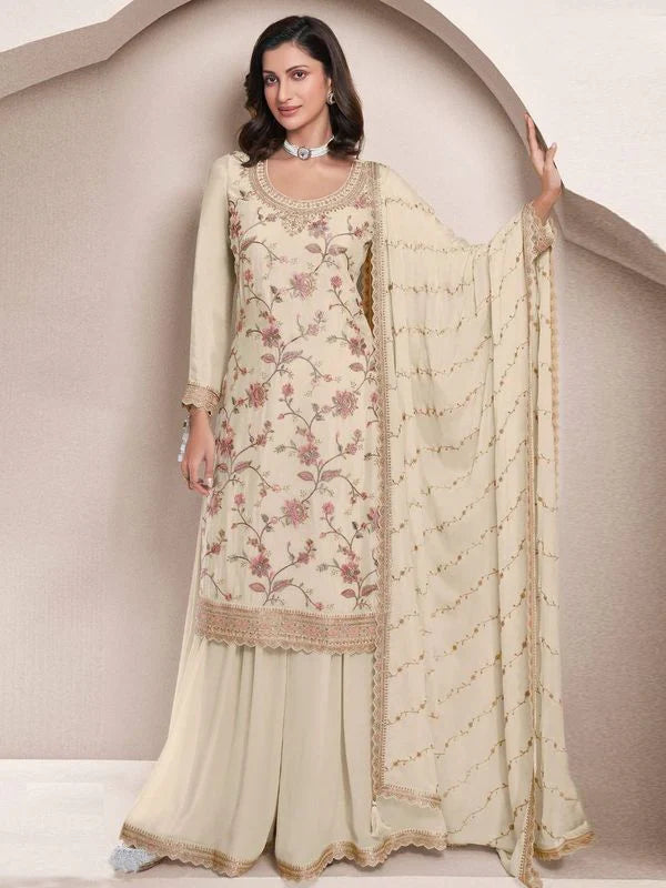Ayesha Palazzo Suit - Roop Darshan