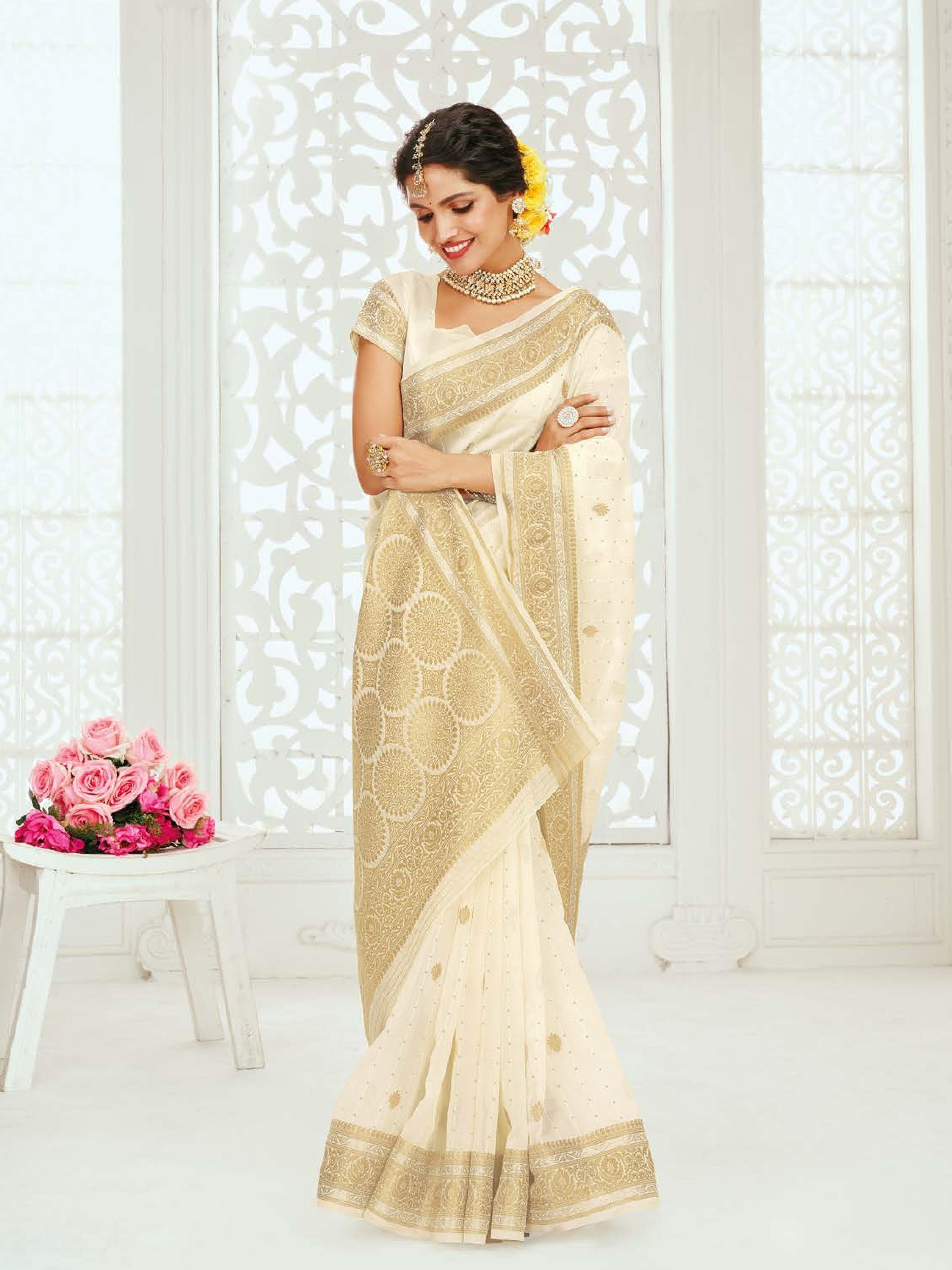 Bharati Silk Saree - Roop Darshan