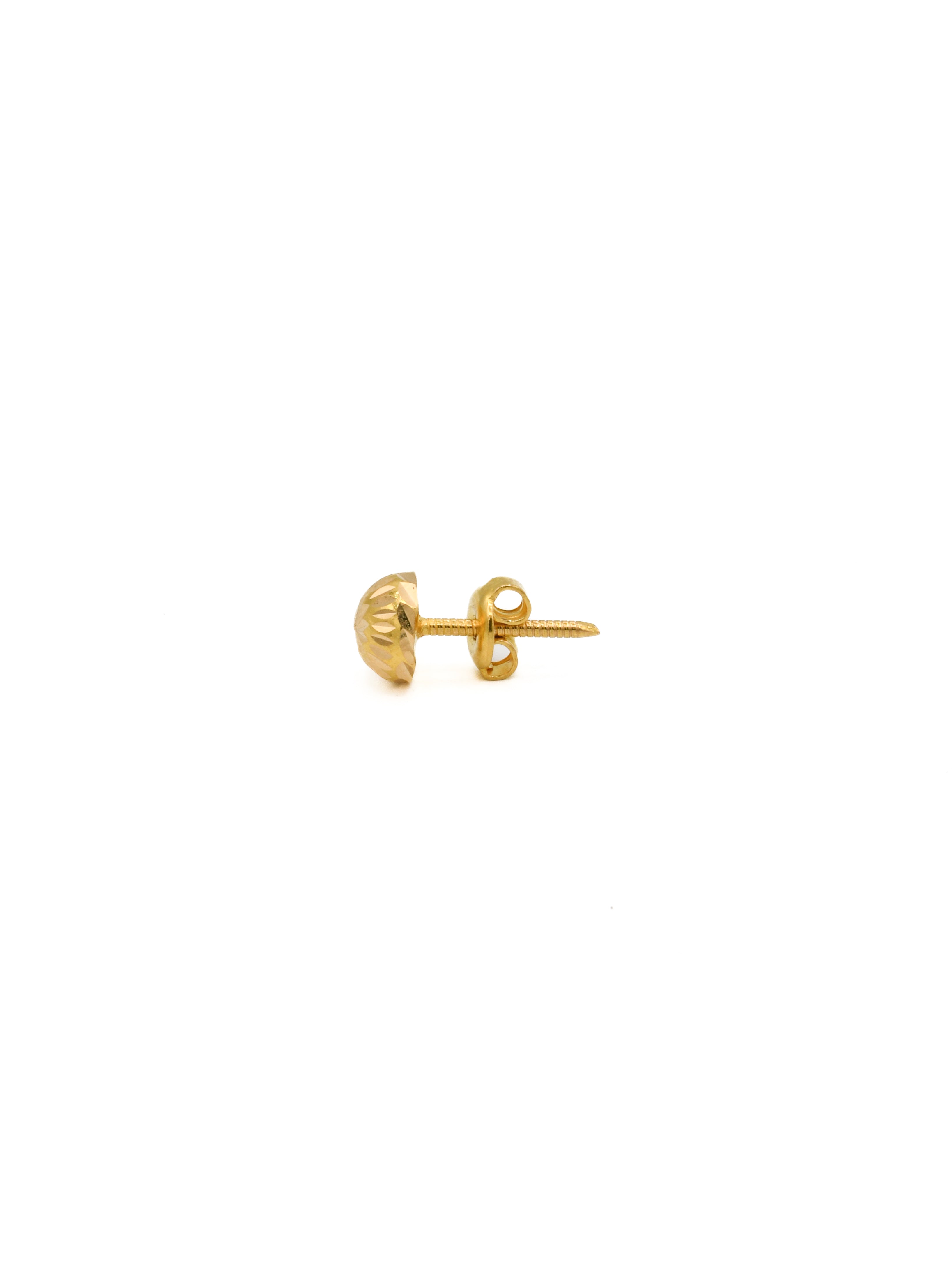 22ct Gold Ball Stud Earrings