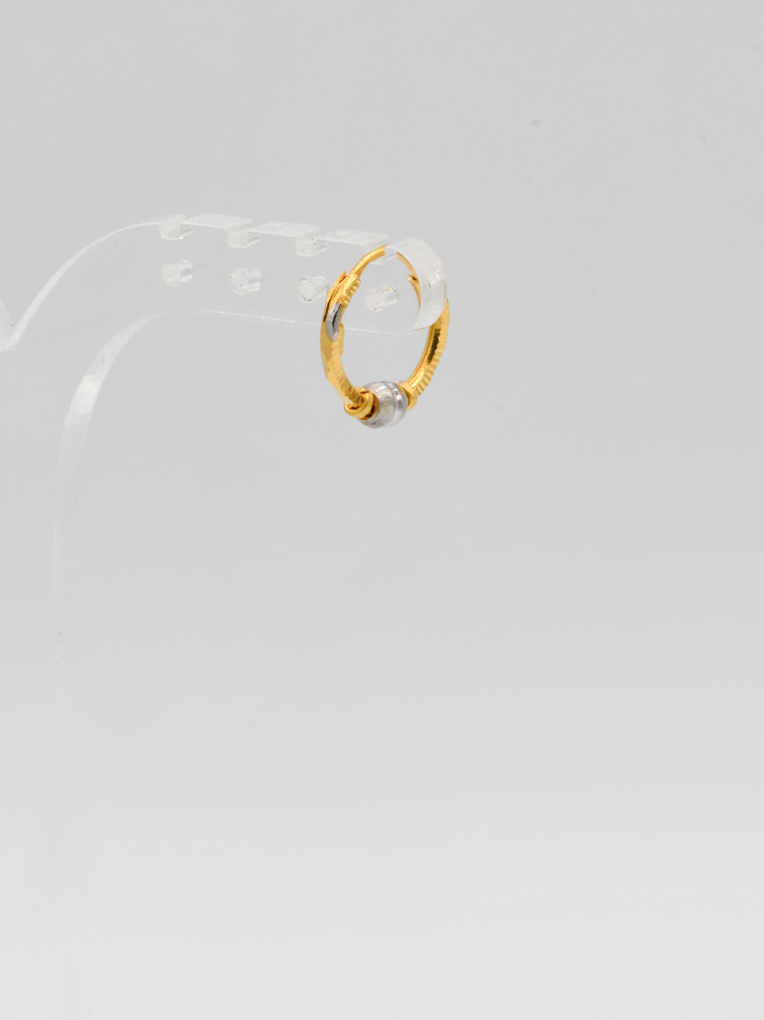 22ct Gold Two Tone Ball Bali - Roop Darshan