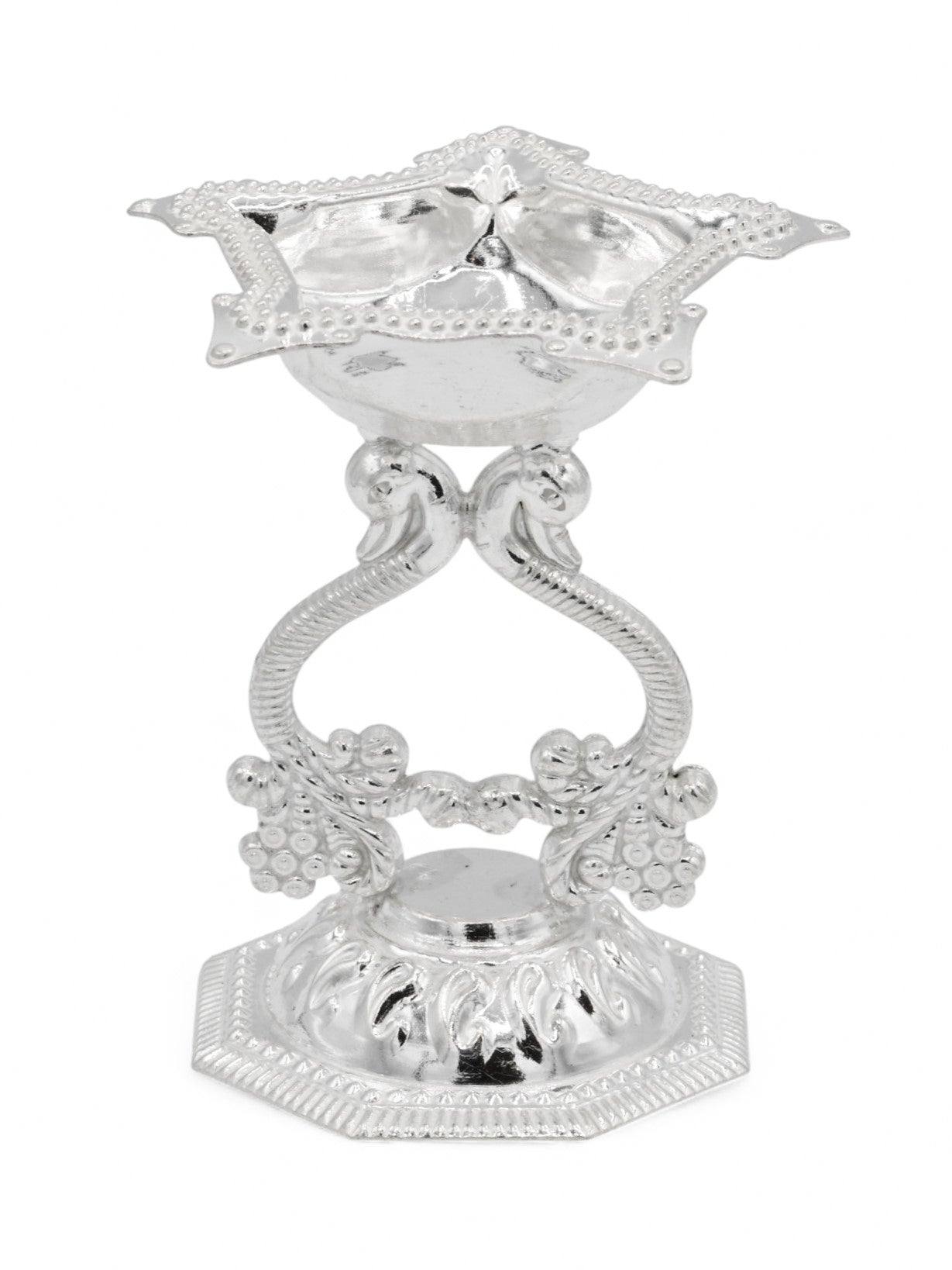 Silver Diya - Roop Darshan