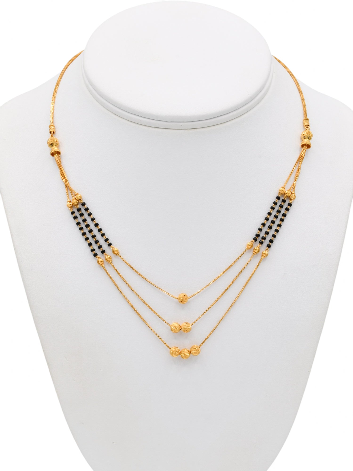 22ct Gold 3 Layer Mangal Sutra - Roop Darshan