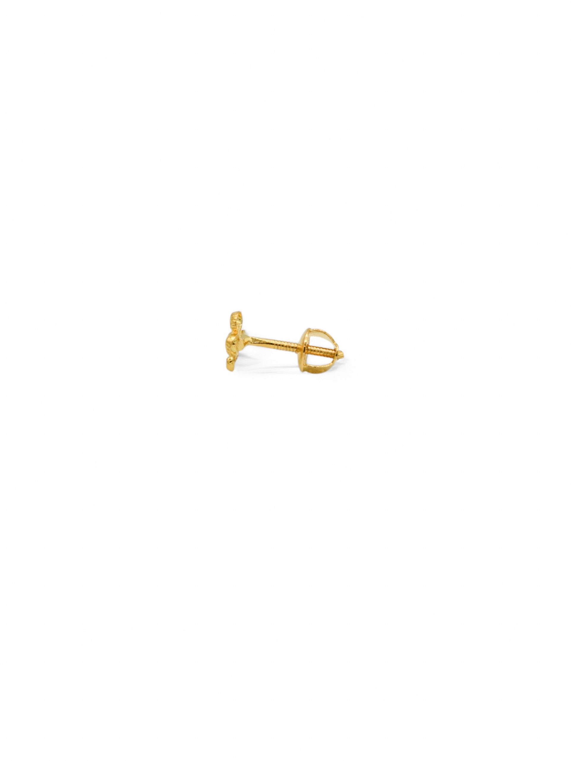 22ct Gold Stud Earrings - Roop Darshan