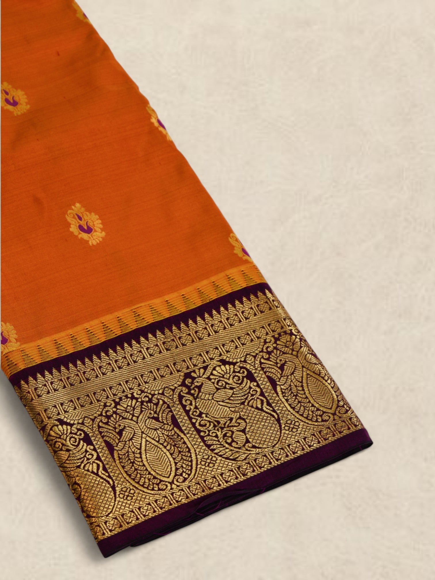 Monal Pure Silk Saree - Roop Darshan