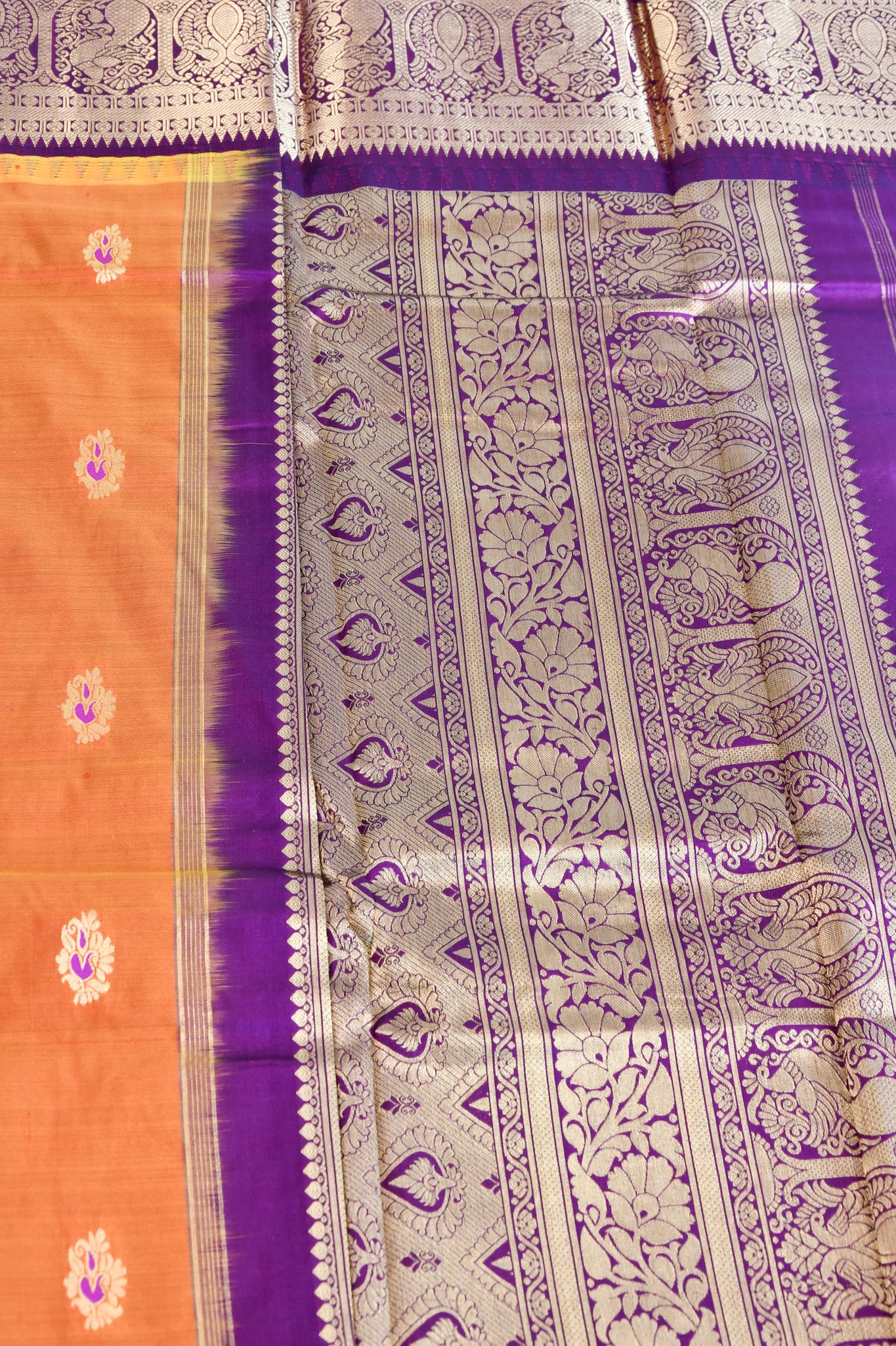 Monal Pure Silk Saree - Roop Darshan