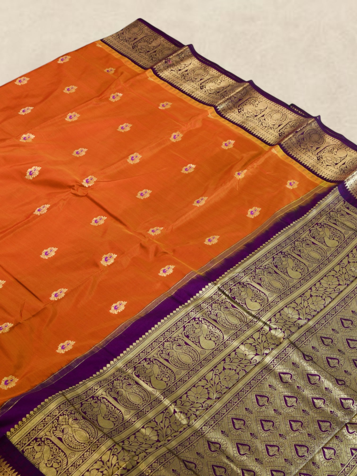 Monal Pure Silk Saree - Roop Darshan
