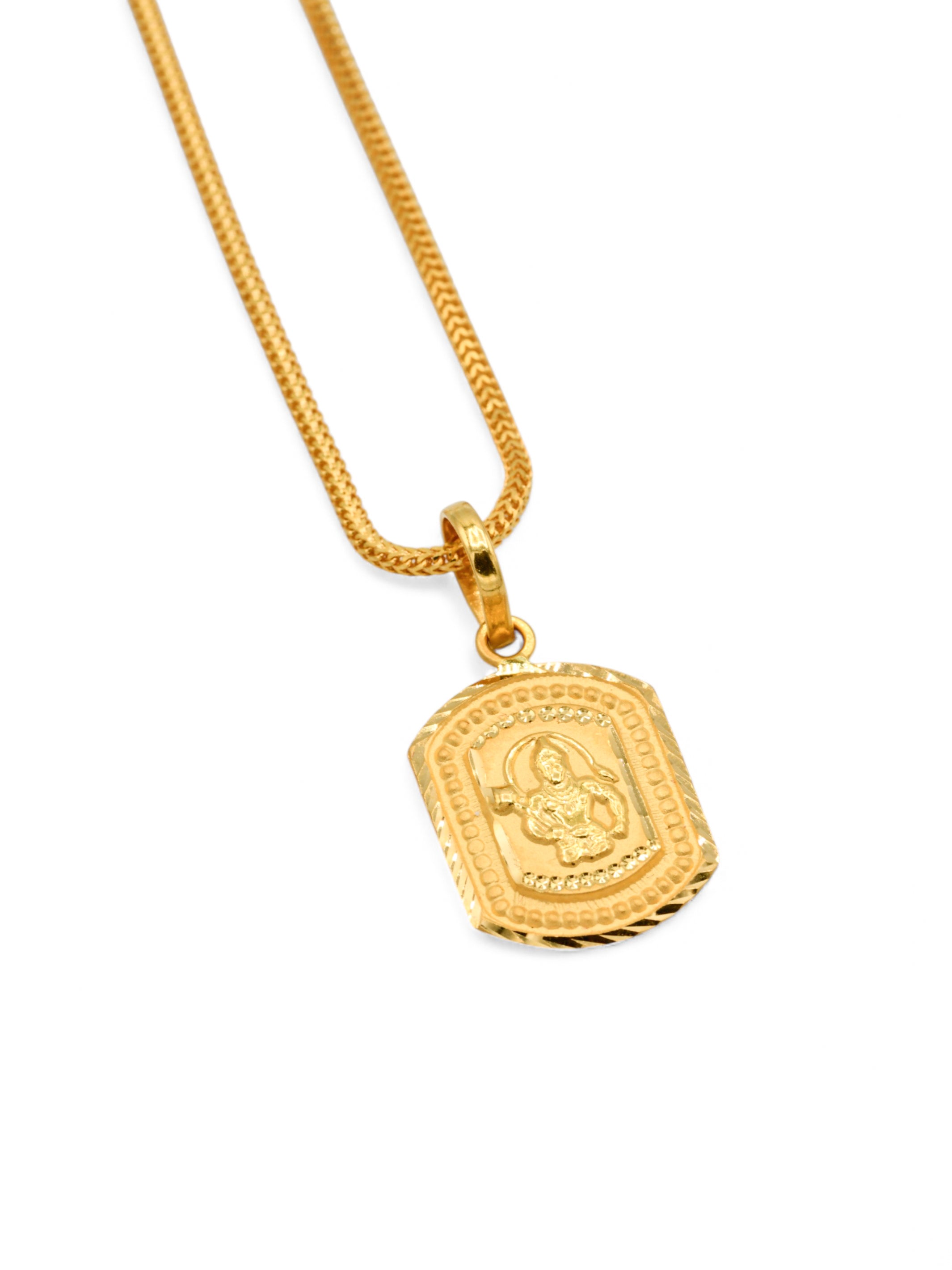 22ct Gold Hanumanji Pendant - Roop Darshan