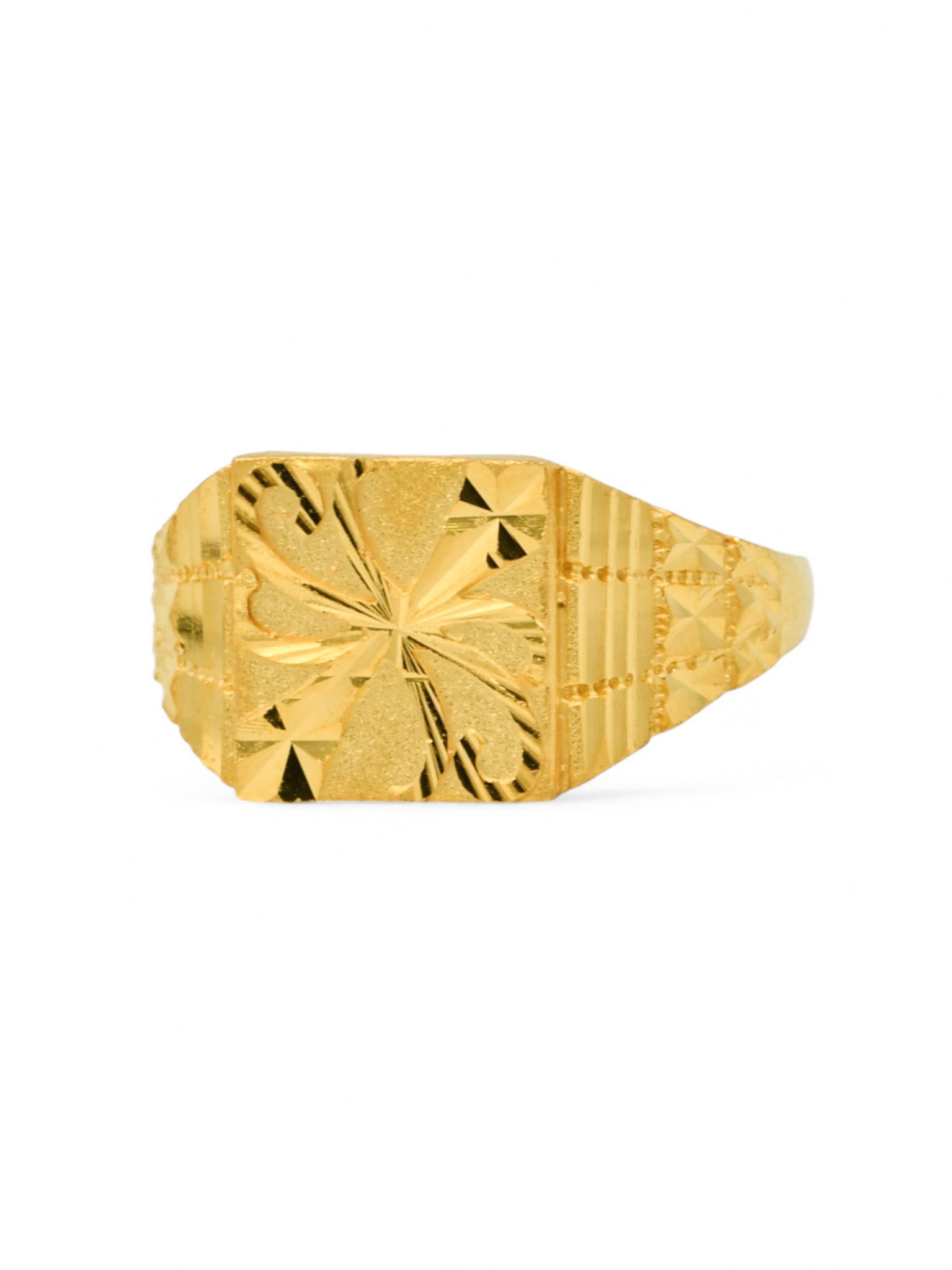22ct Gold Mens Ring - Roop Darshan