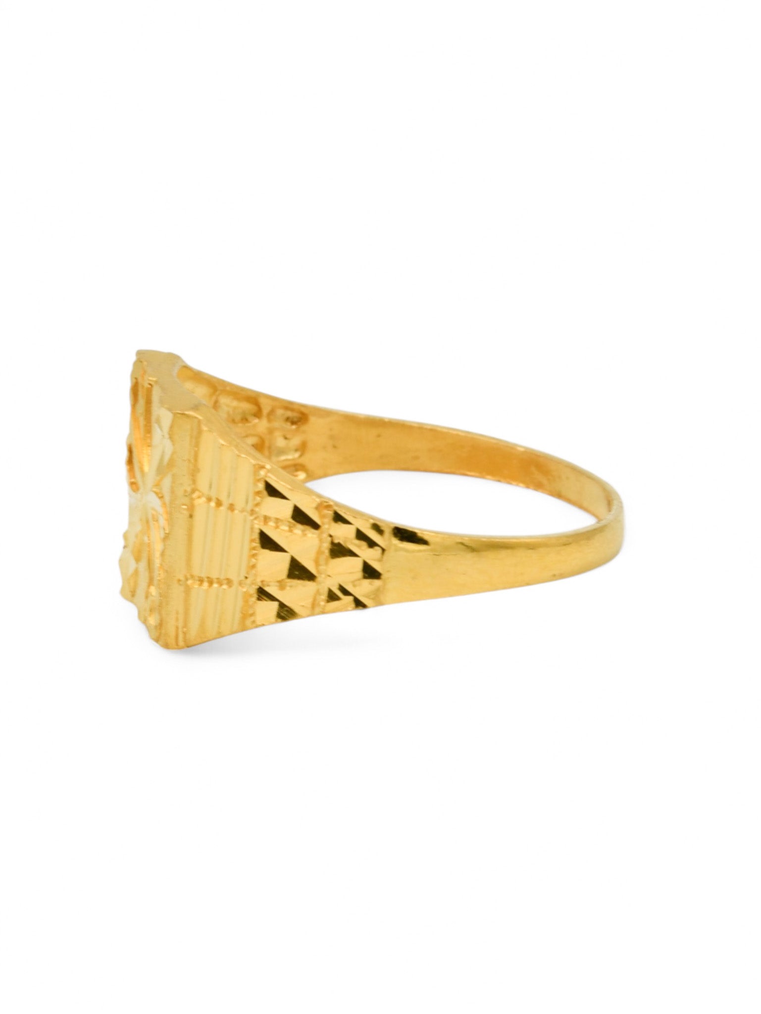 22ct Gold Mens Ring - Roop Darshan