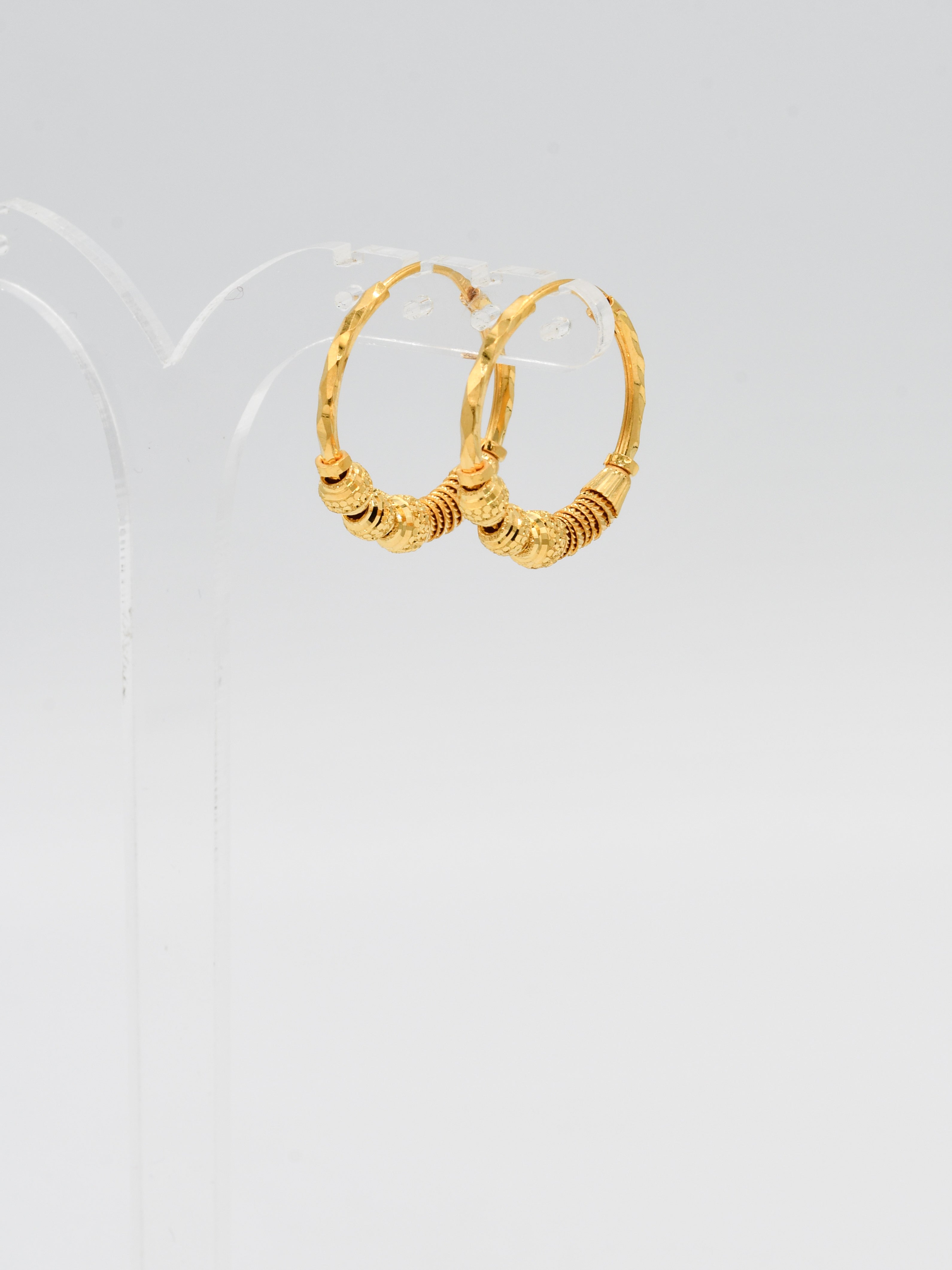 22ct Gold Ball Bali - Roop Darshan