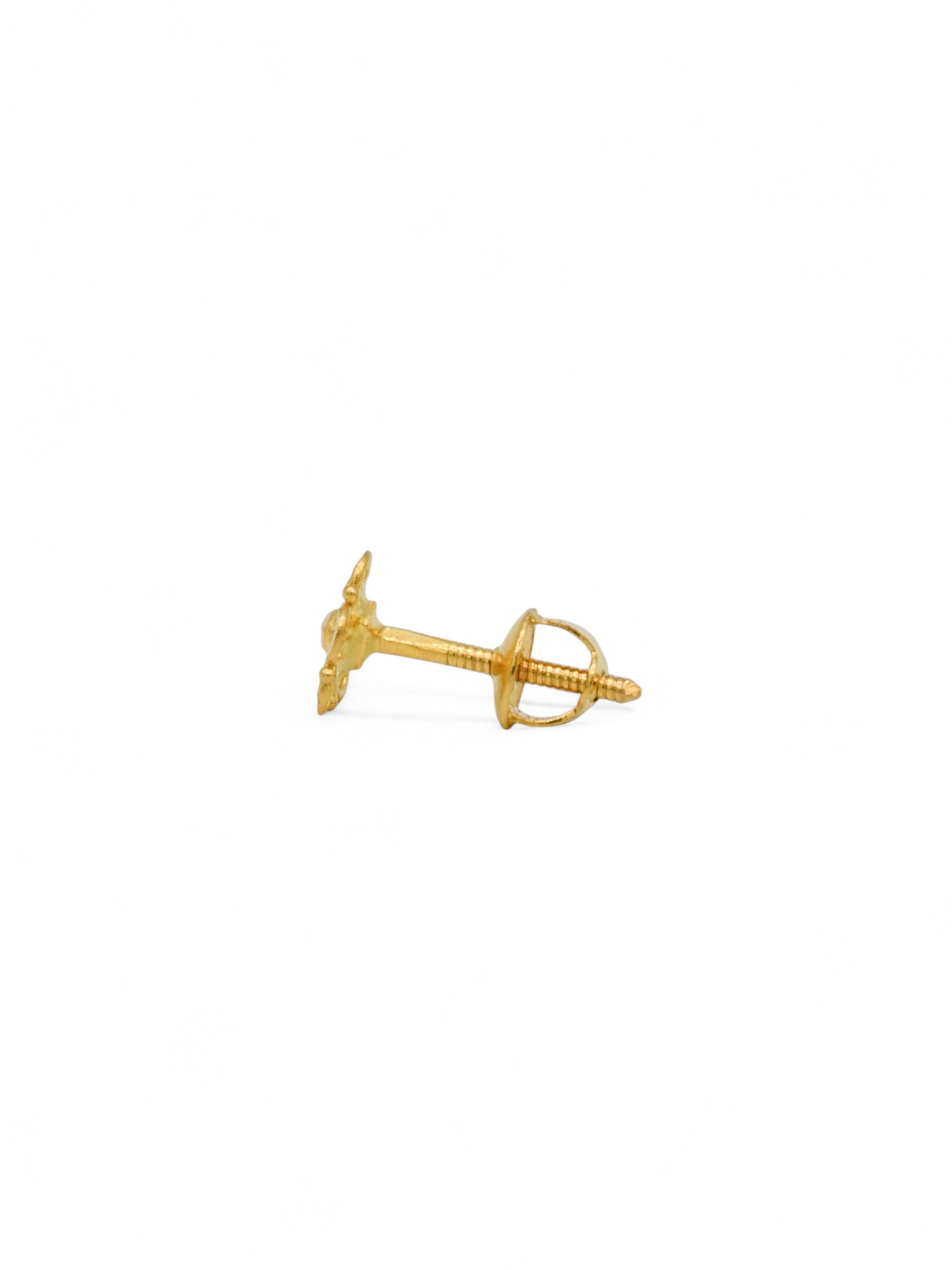 22ct Gold Stud Earrings - Roop Darshan