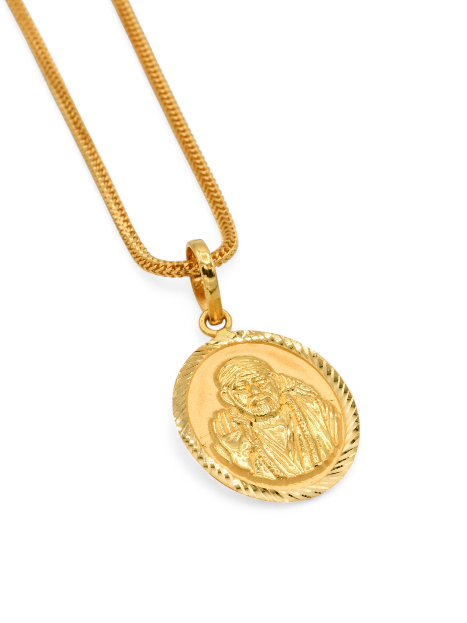 22ct Gold Sai baba Pendant