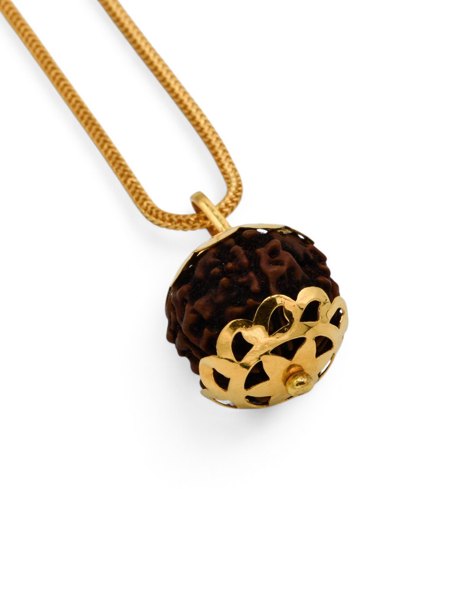 22ct Gold Rudraksh Pendant