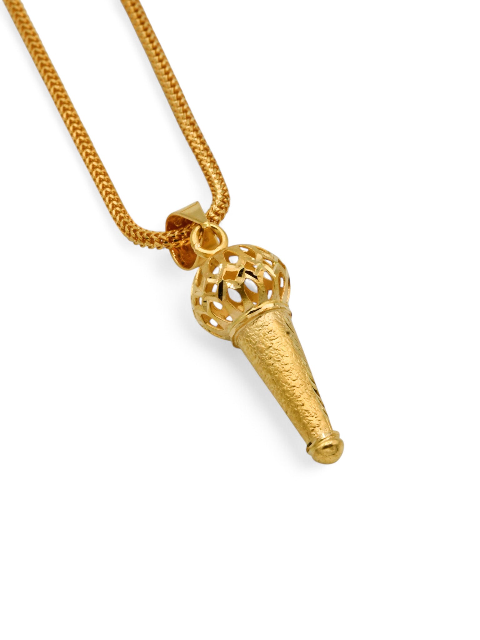 22ct Gold Gada Pendant