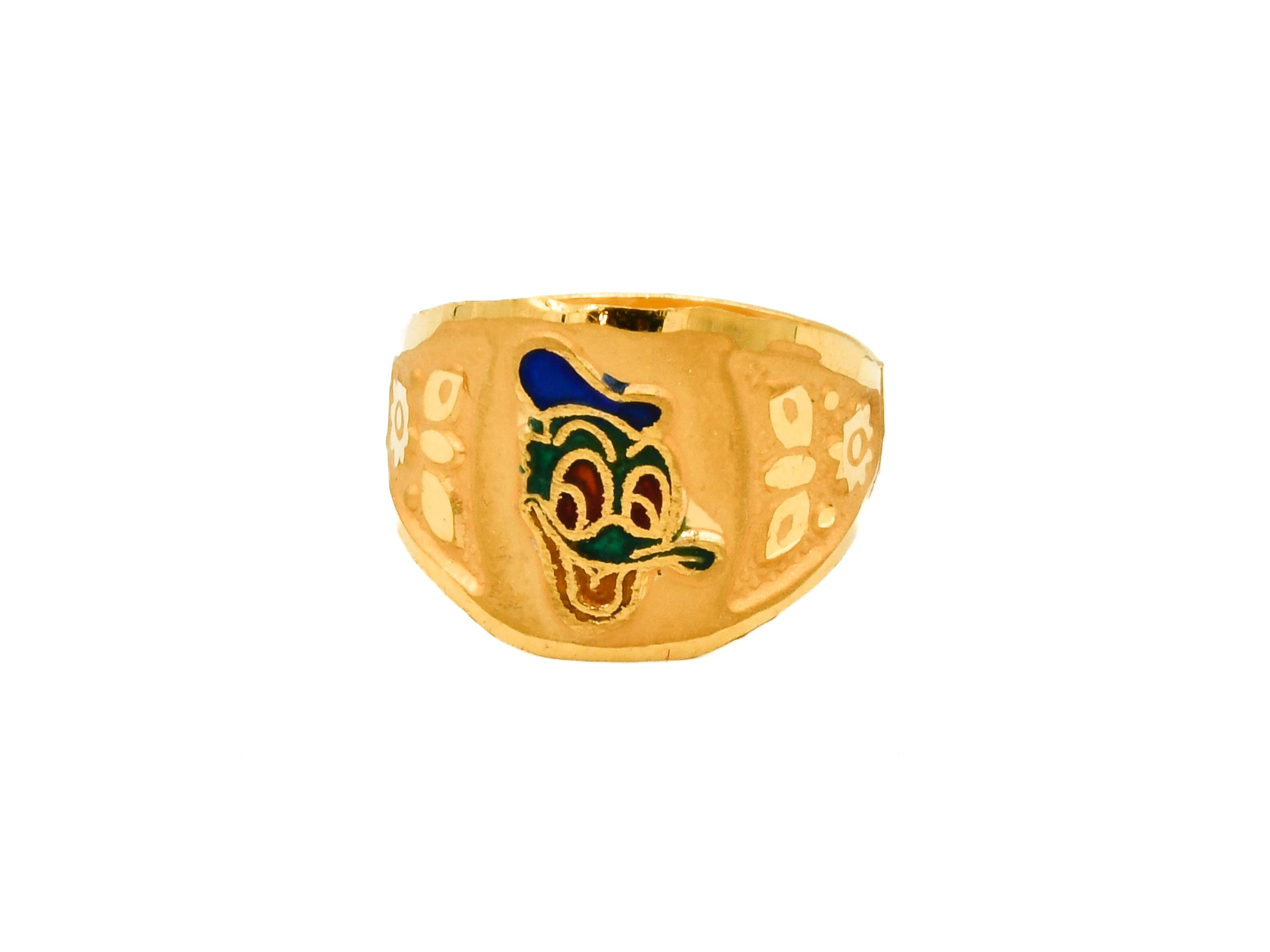 22ct Gold Mina Baby Ring - Roop Darshan