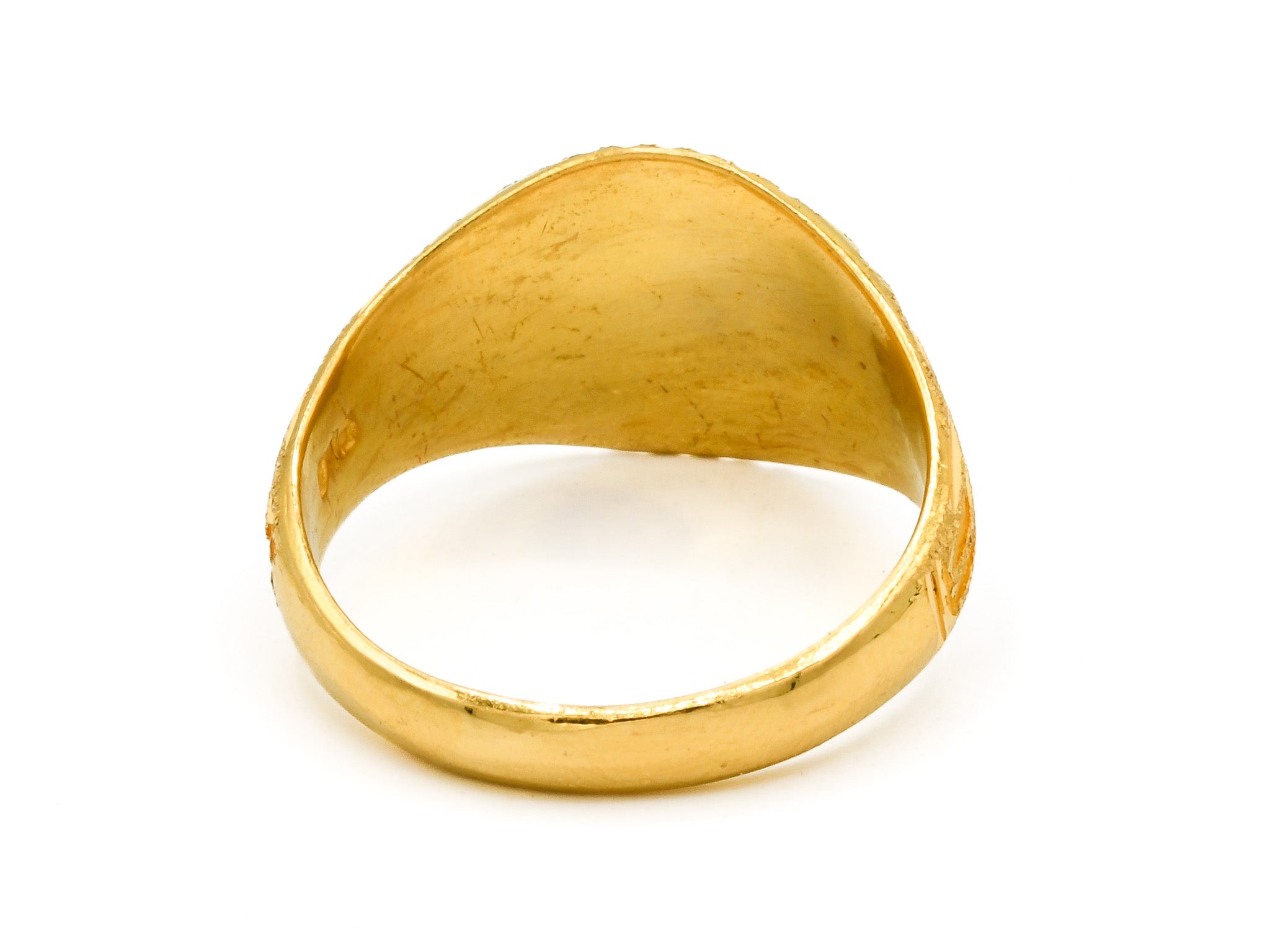 22ct Gold Mens Ring - Roop Darshan