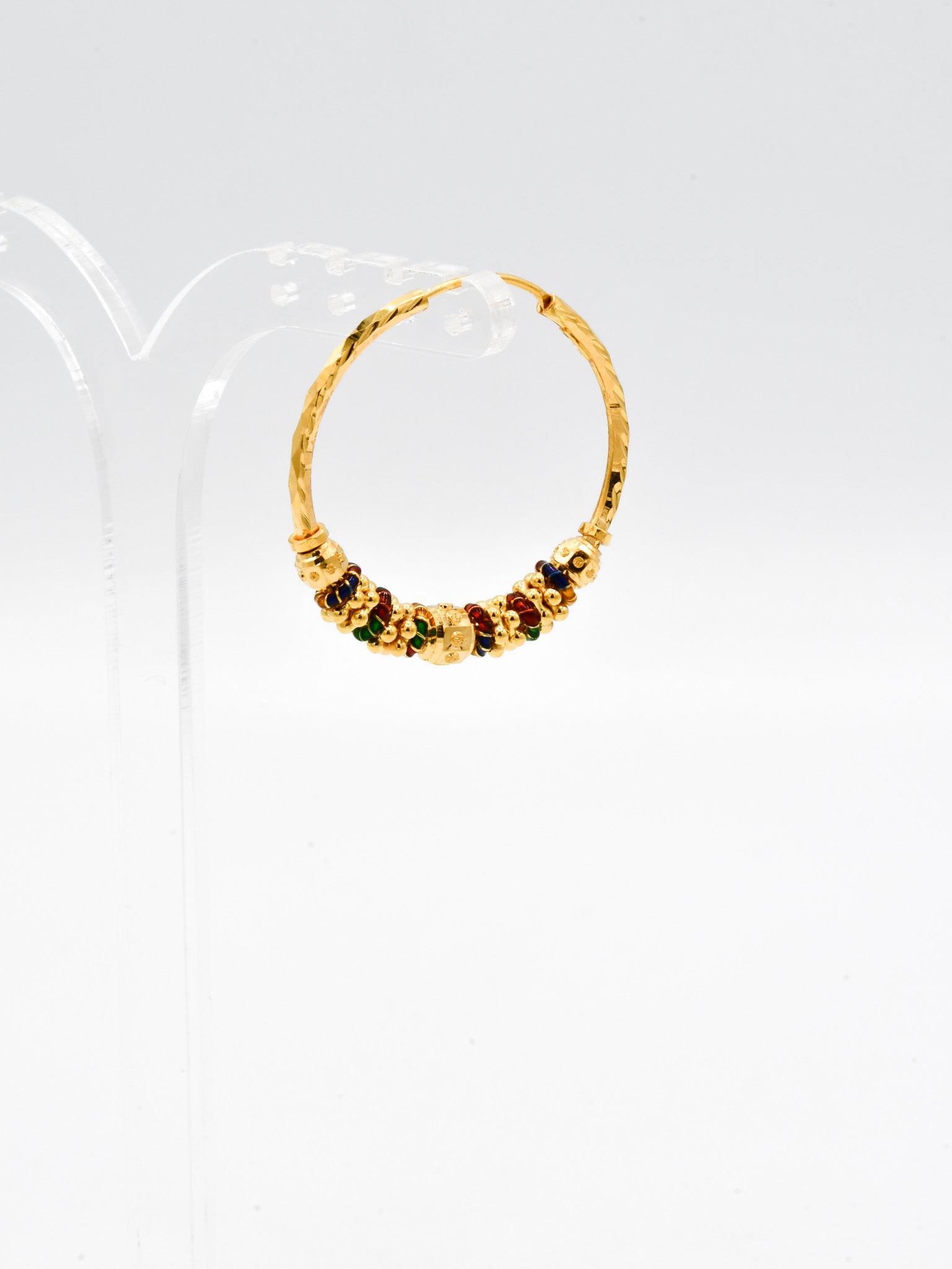 22ct Gold Mina Ball Bali - Roop Darshan