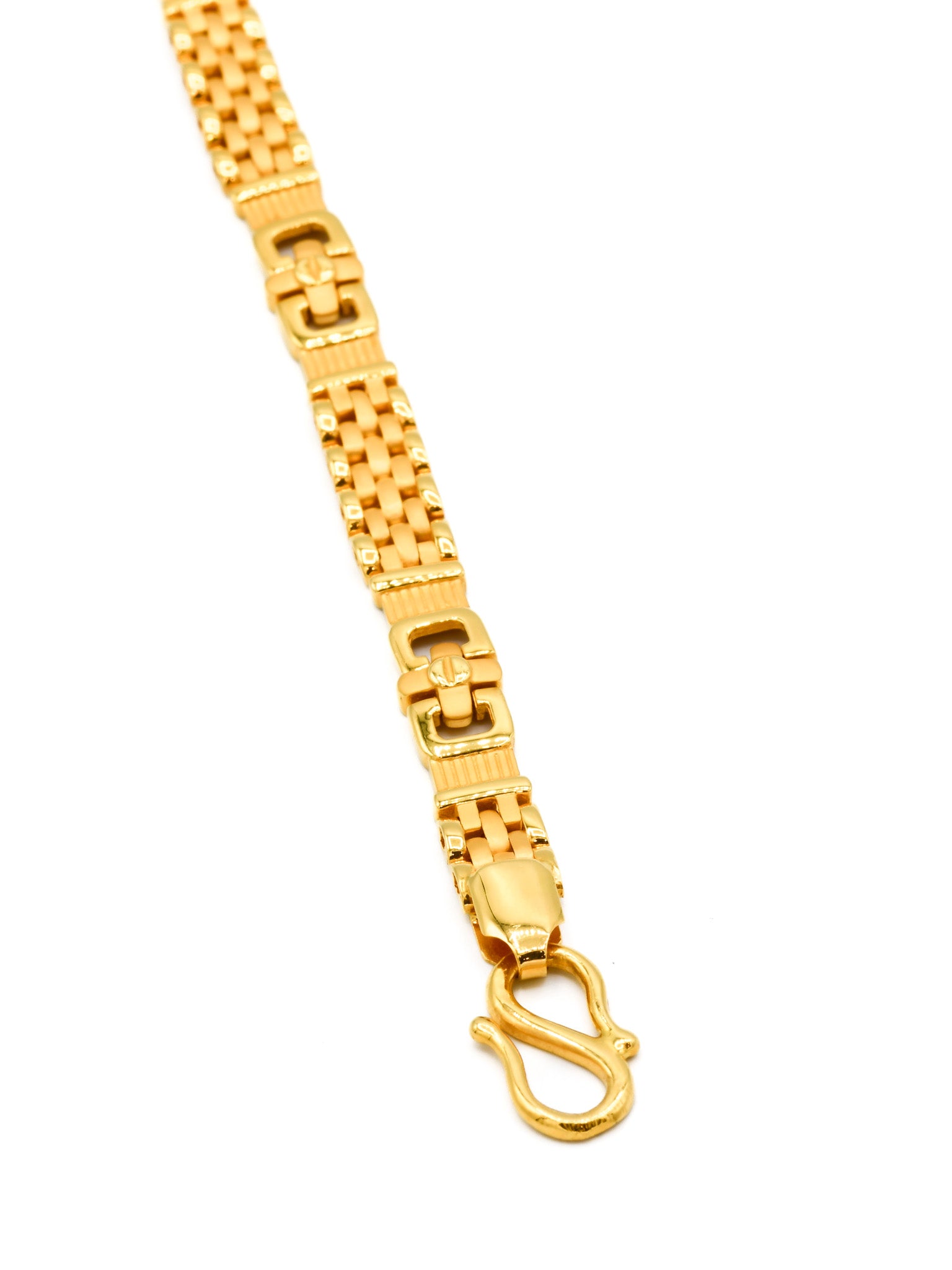 22ct Gold Mens Bracelet - Roop Darshan