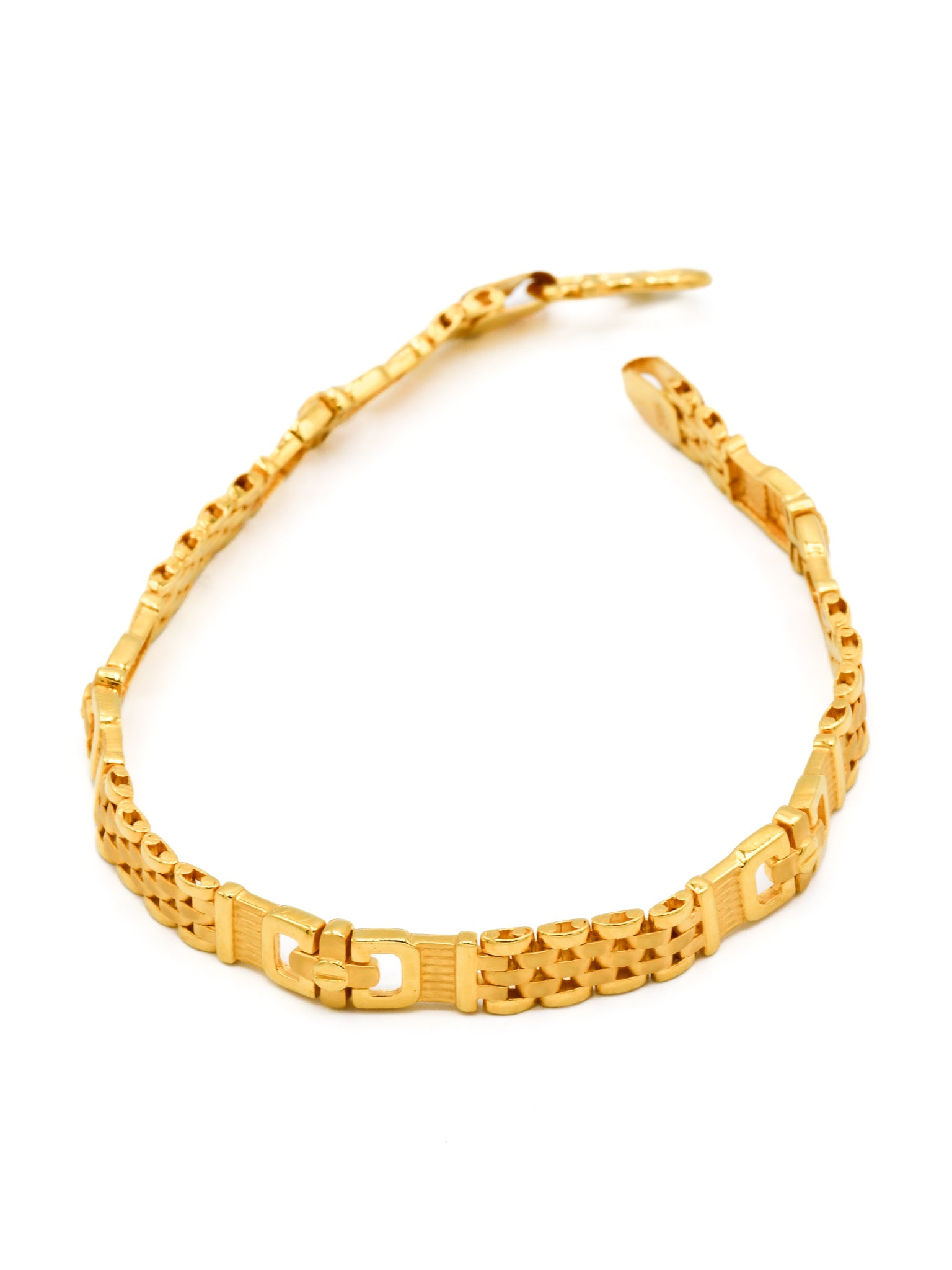 22ct Gold Mens Bracelet - Roop Darshan