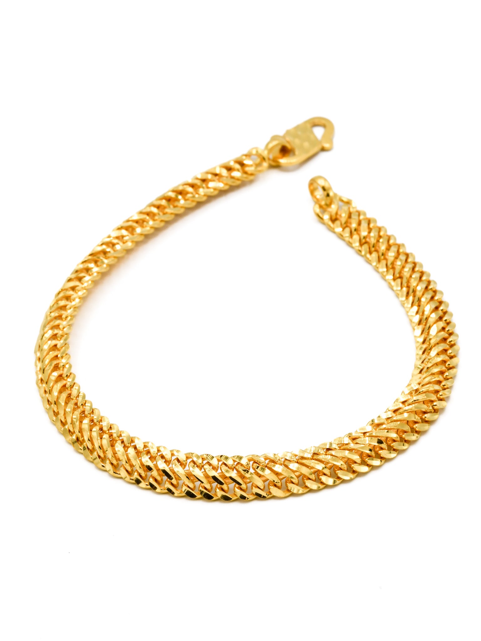 22ct Gold Mens Bracelet - Roop Darshan