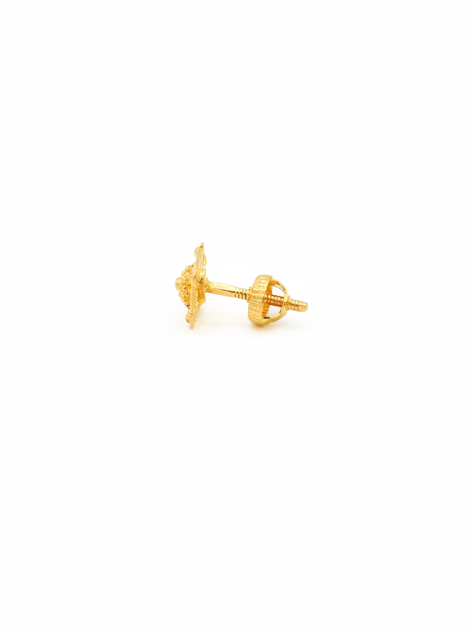 22ct Gold Stud Earrings - Roop Darshan