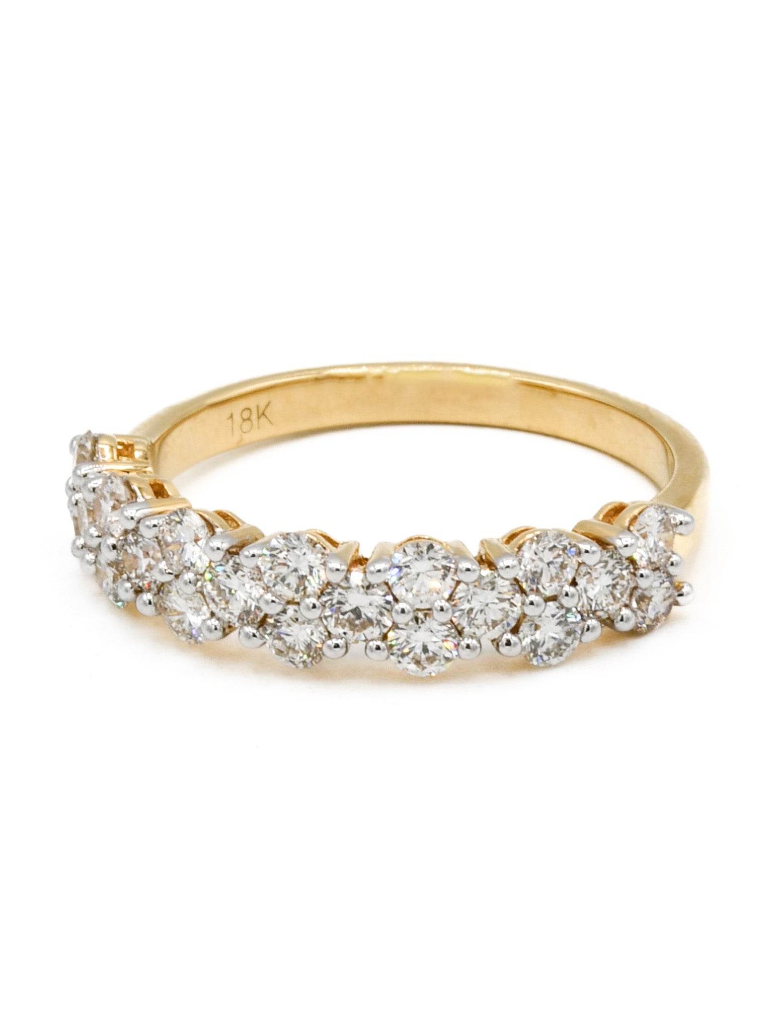 18ct Gold 1.01ct Diamond Ladies Ring - Roop Darshan