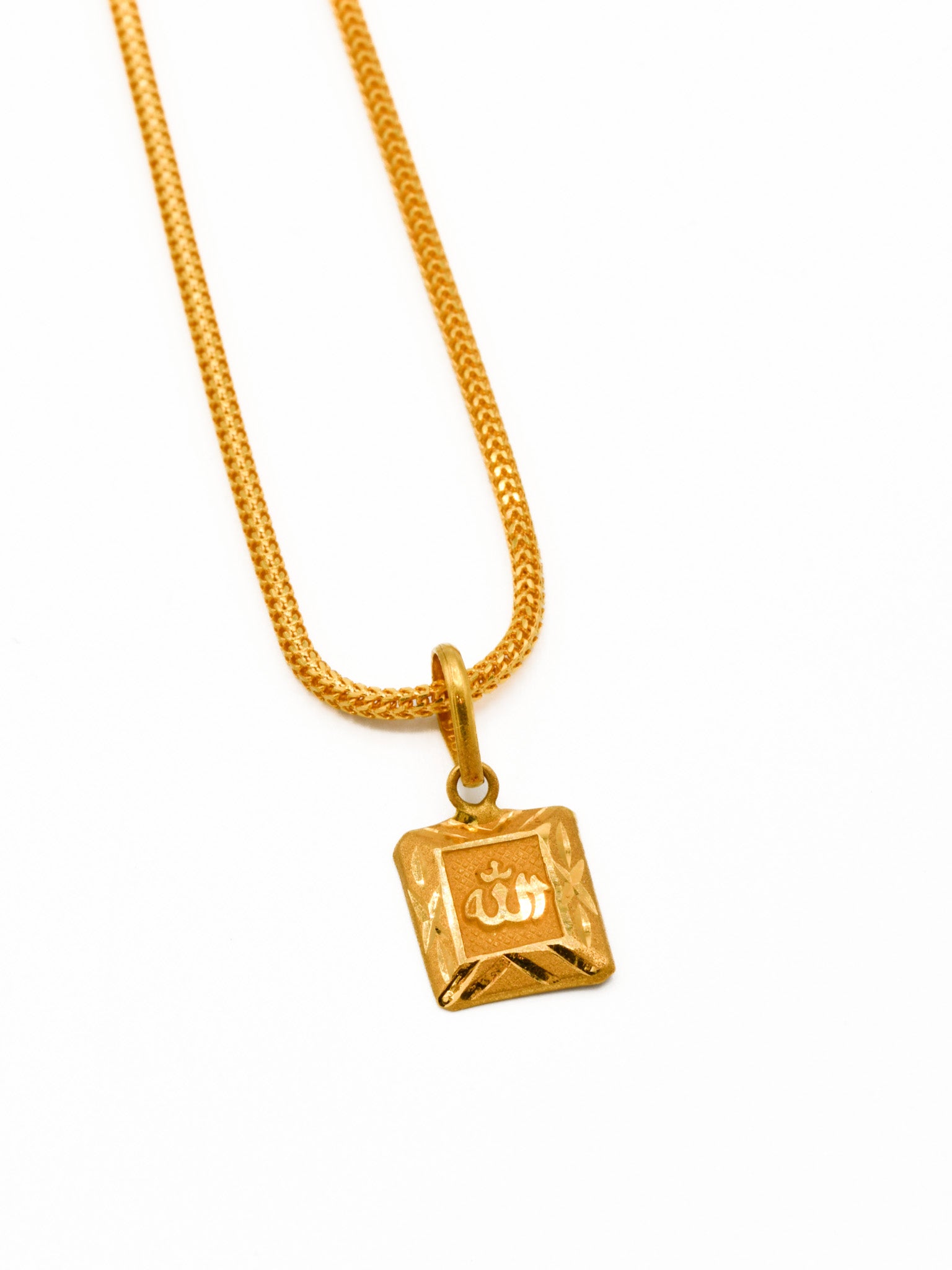 22ct Gold Allah Pendant - Roop Darshan