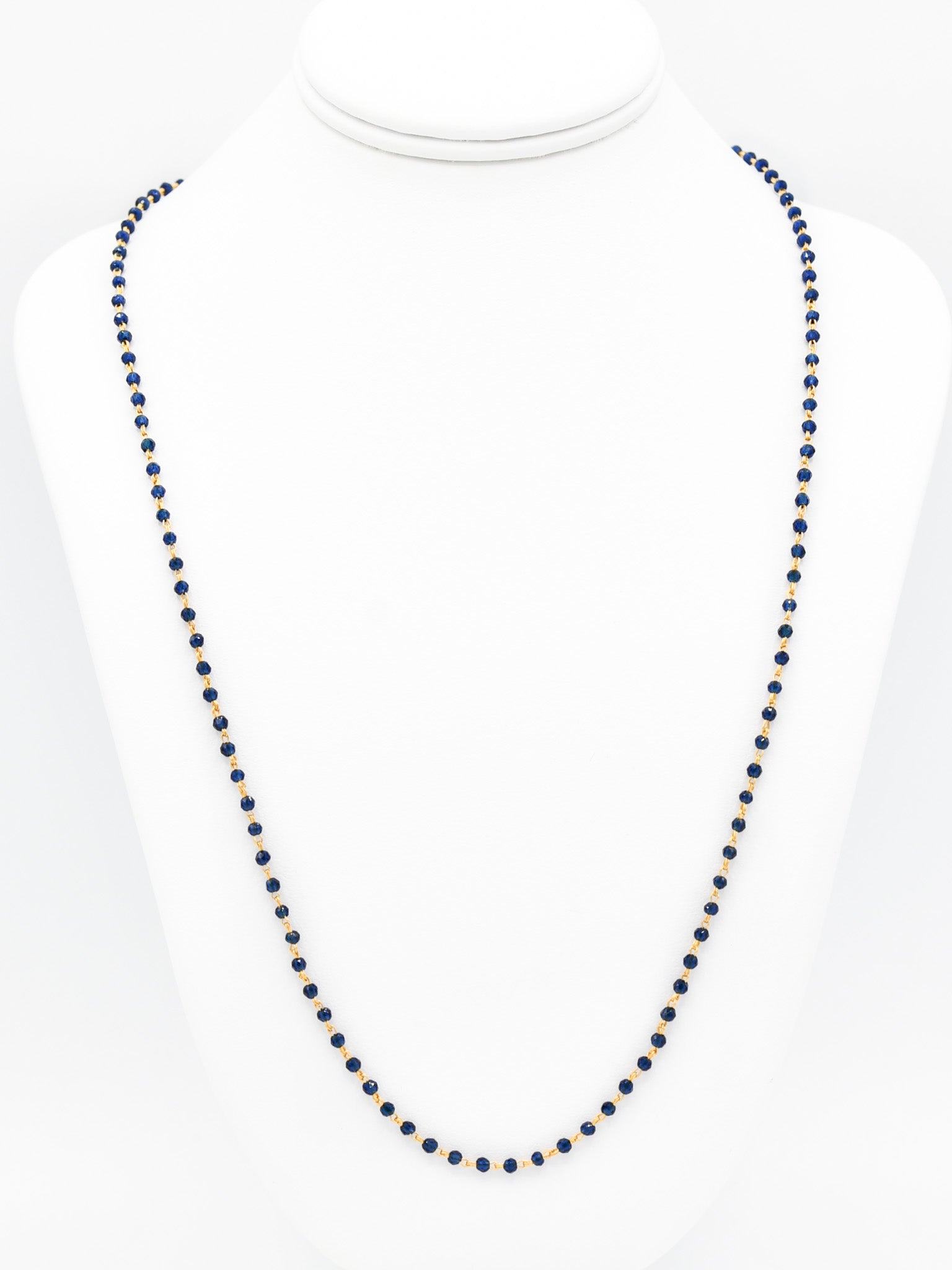 22ct Gold Blue Stone Mangal Sutra - Roop Darshan