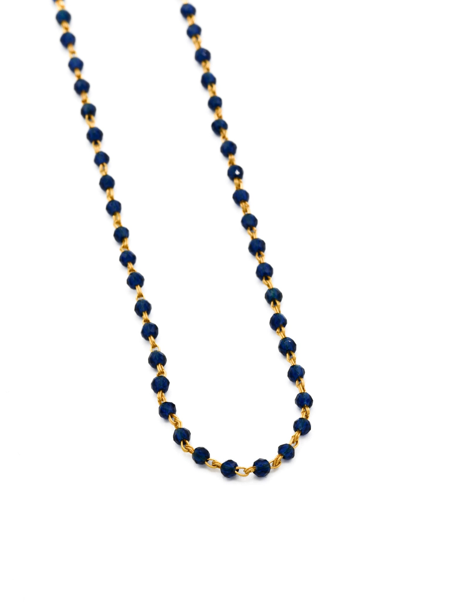 22ct Gold Blue Stone Mangal Sutra - Roop Darshan