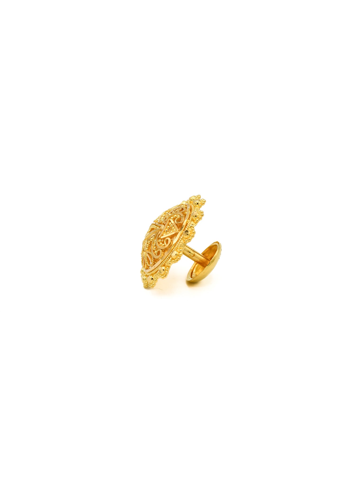 22ct Gold Stud Earrings - Roop Darshan