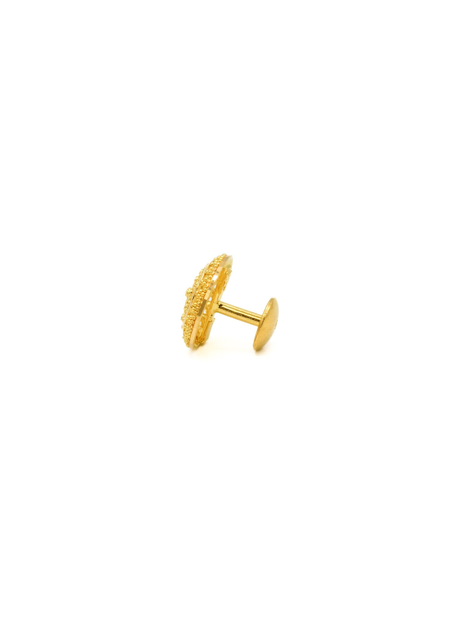 22ct Gold Stud Earrings - Roop Darshan