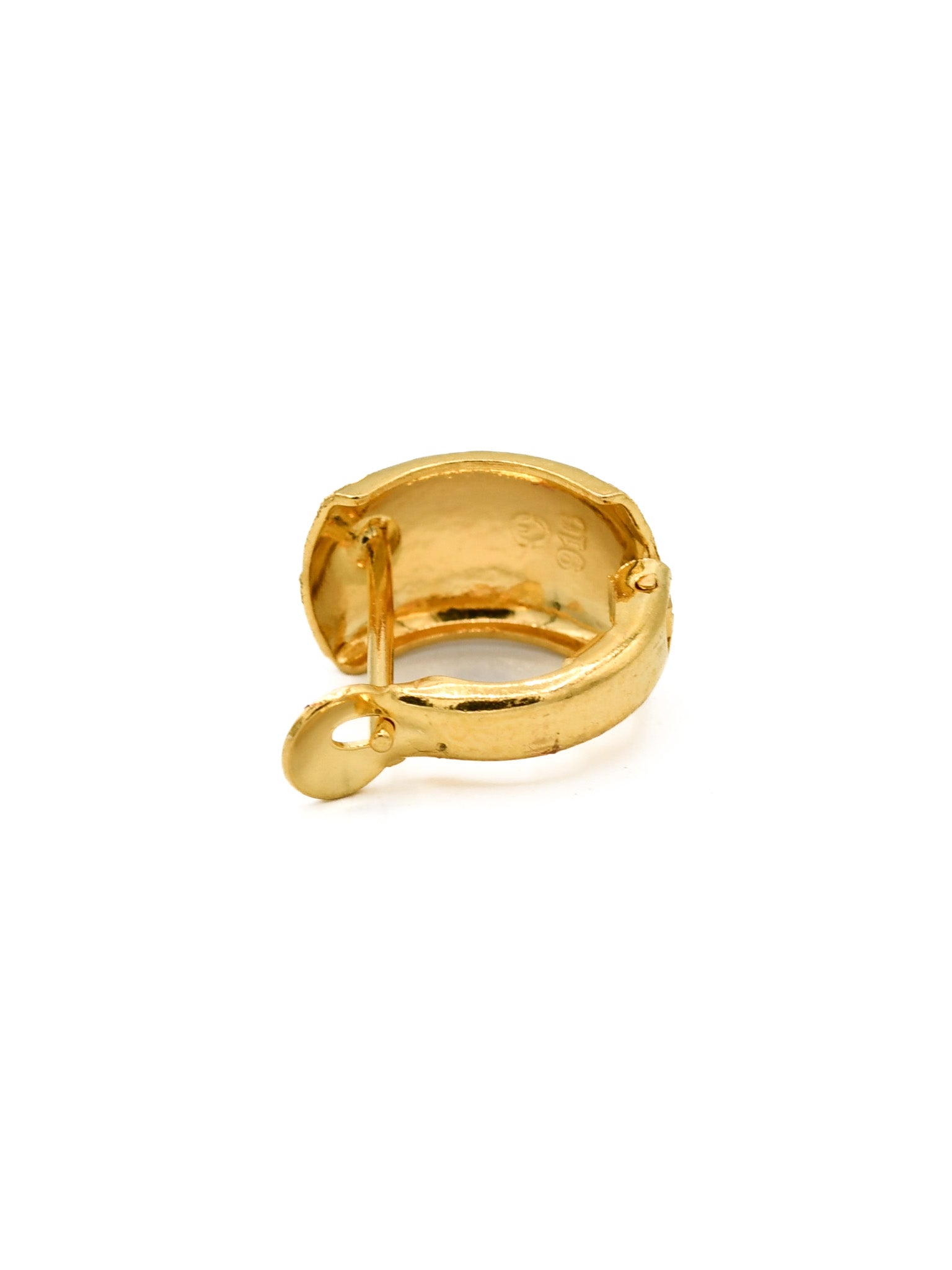 22ct Rose Gold Two Tone Spring Bali - Roop Darshan